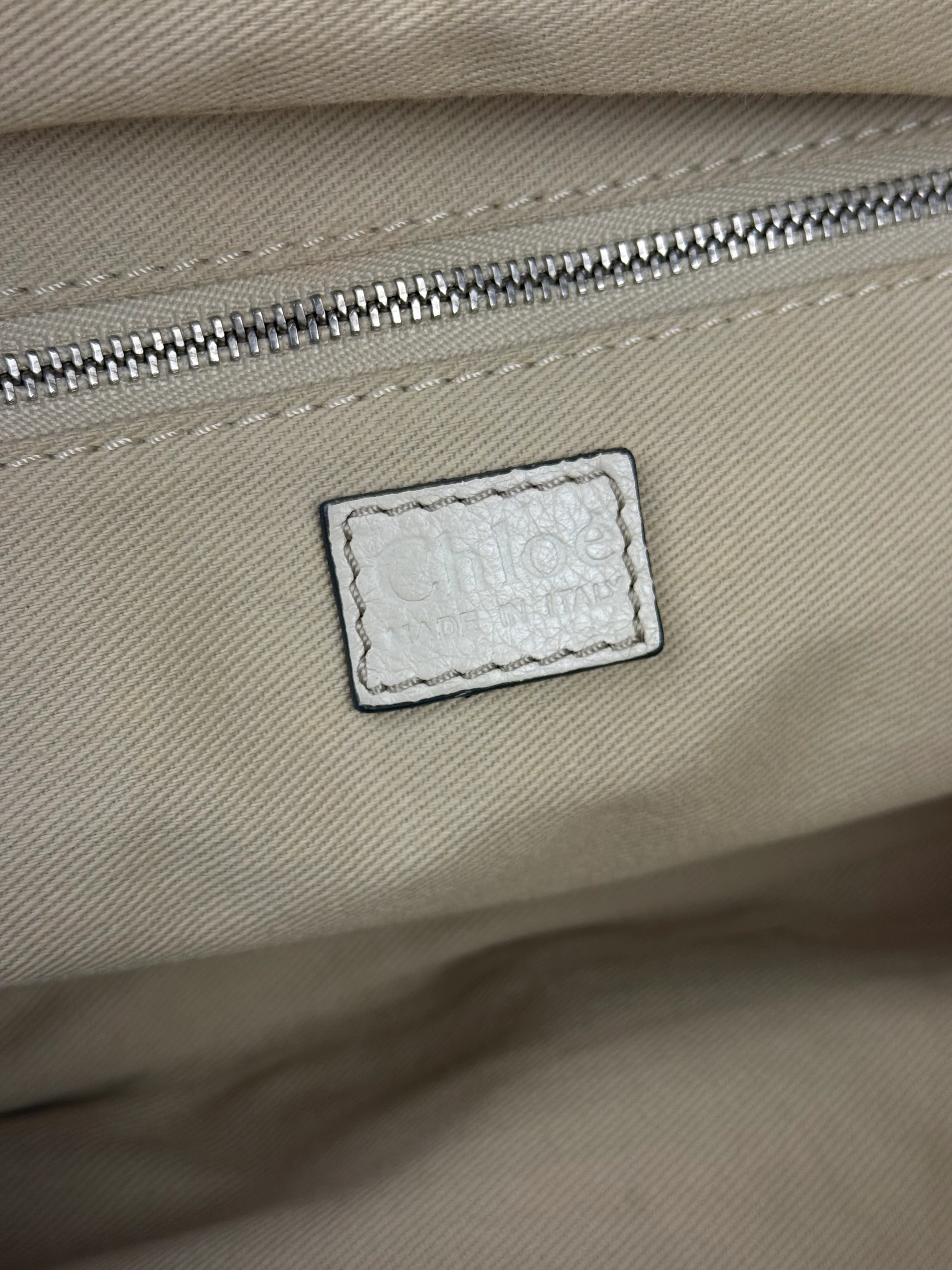 Chloé Ivory Leather Mini Paddington Handbag - Image 19
