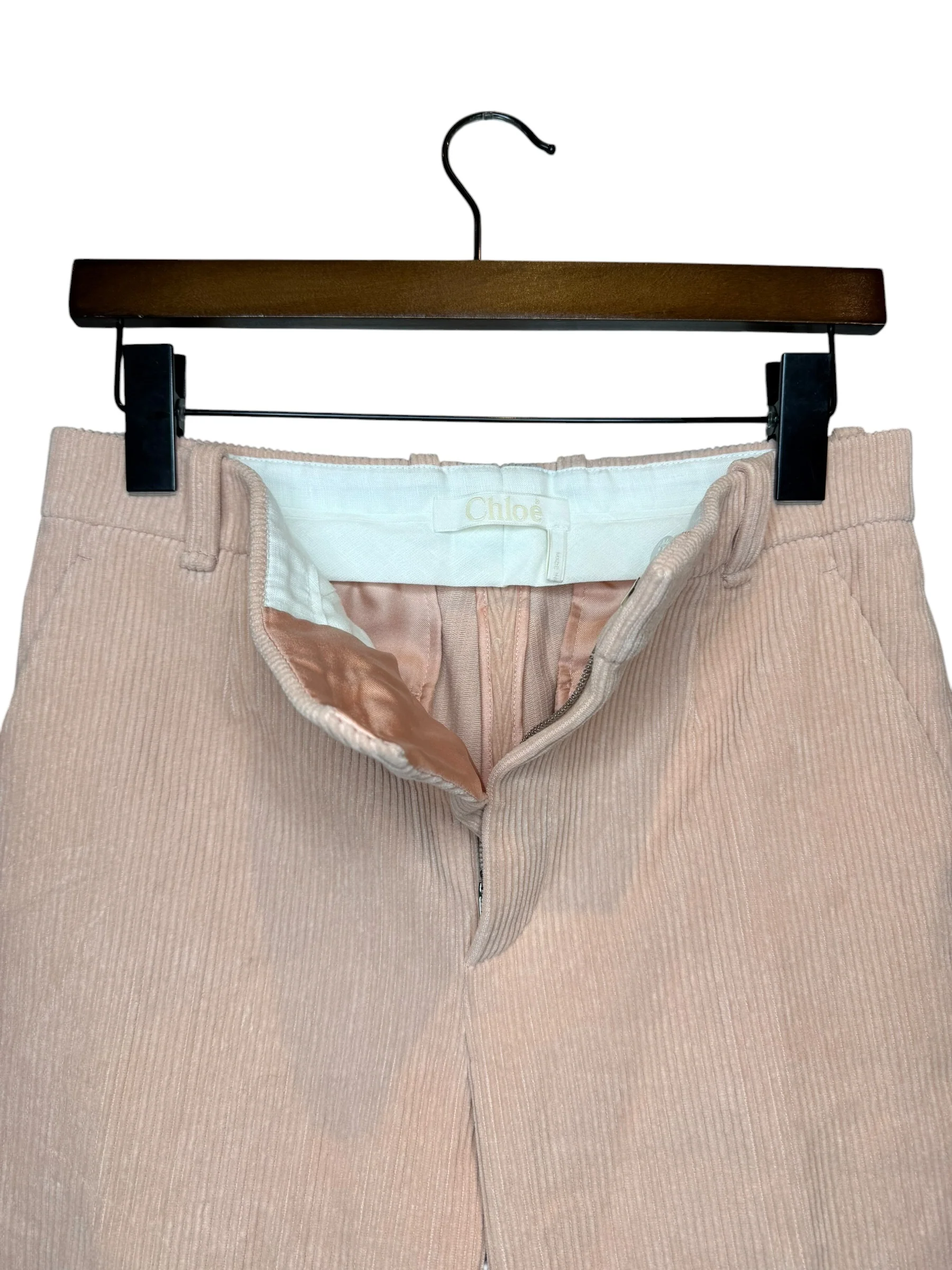 Chloé Pink Corduroy Pants - Image 3