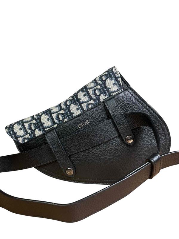 Christian Dior Saddle Belt Bag Oblique Canvas - Image 6