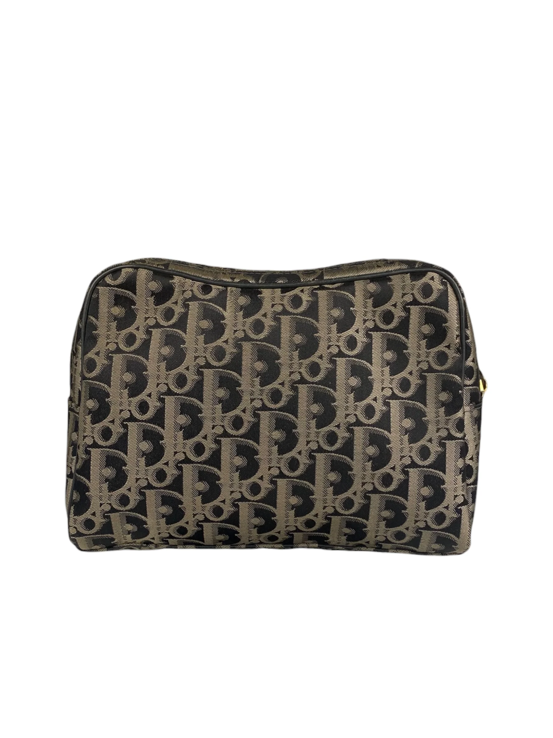 Christian Dior Vintage Black Trotter Pouch