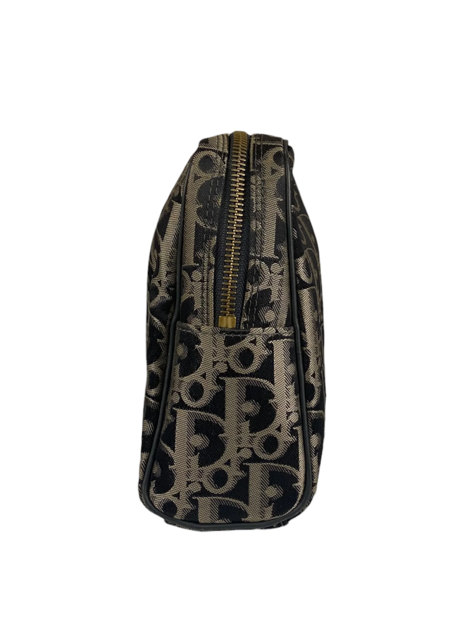 Christian Dior Vintage Black Trotter Pouch - Image 4