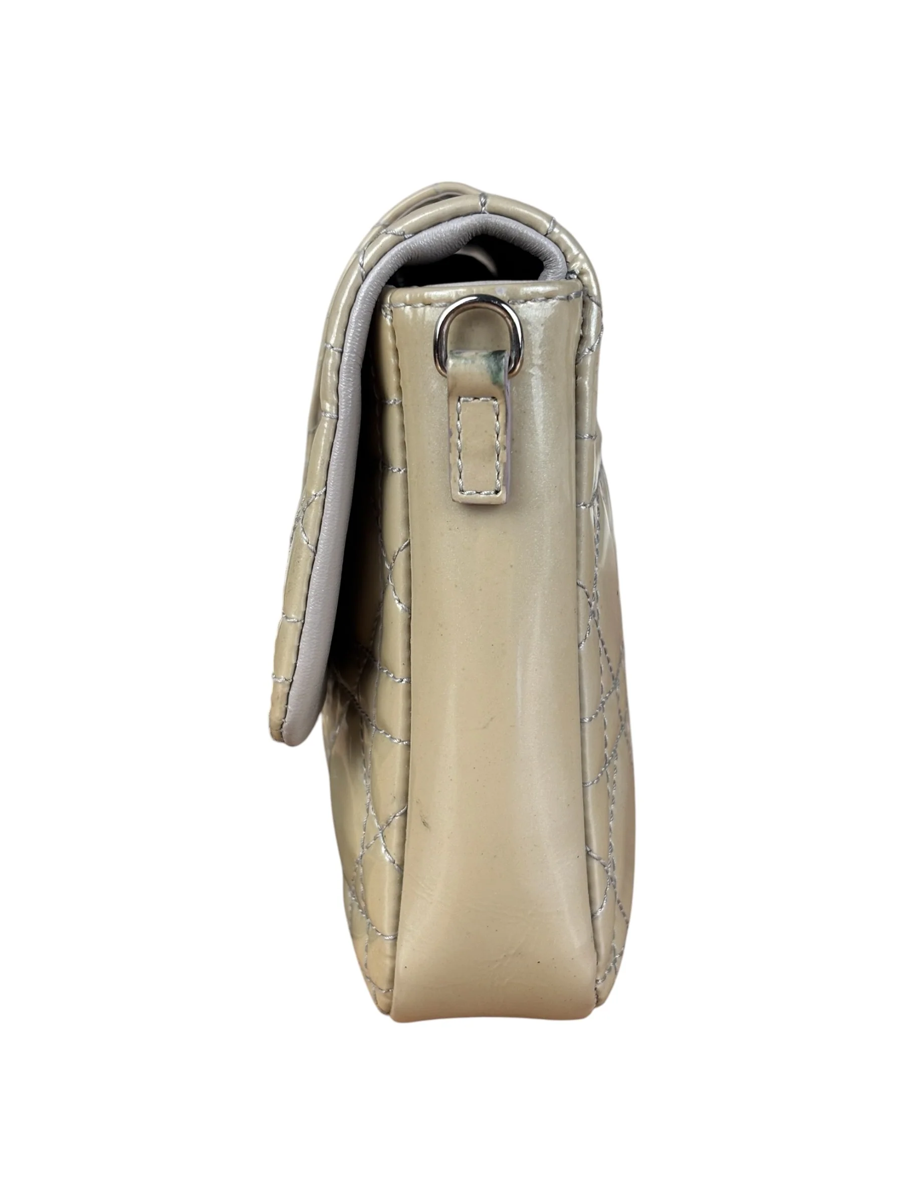 Christian Dior Vintage Patent Cannage Miss Dior Chain Bag - Image 12