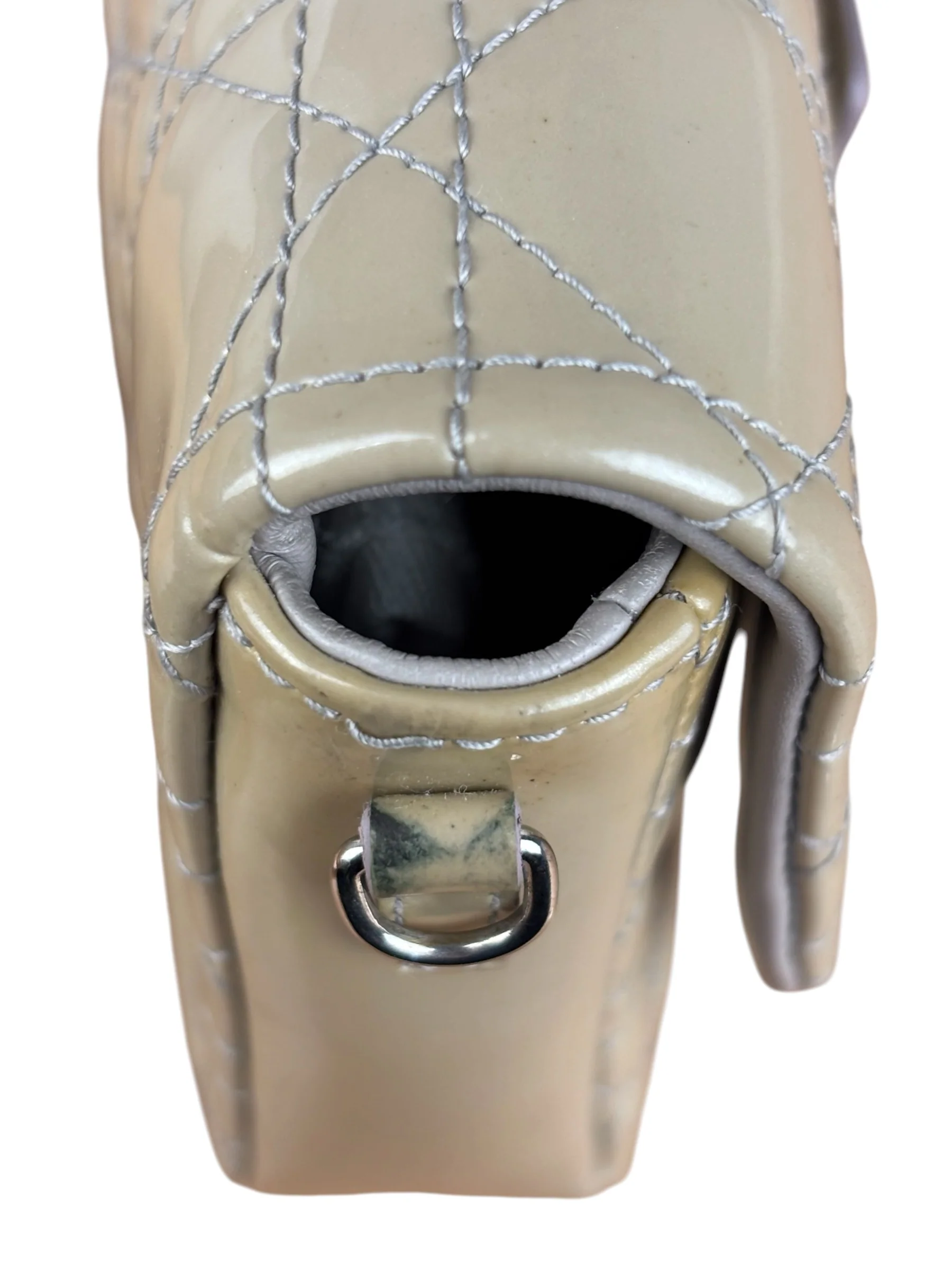 Christian Dior Vintage Patent Cannage Miss Dior Chain Bag - Image 17
