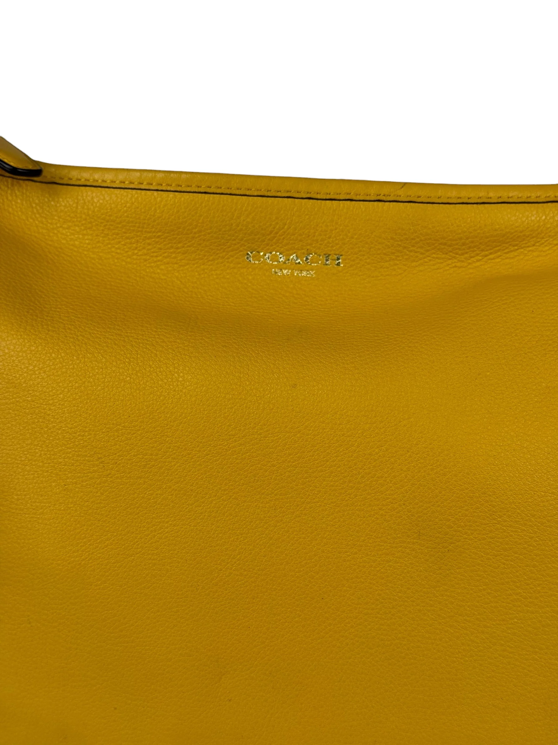 Coach Leather Legacy Sunflower Shoulder Bag - Image 3