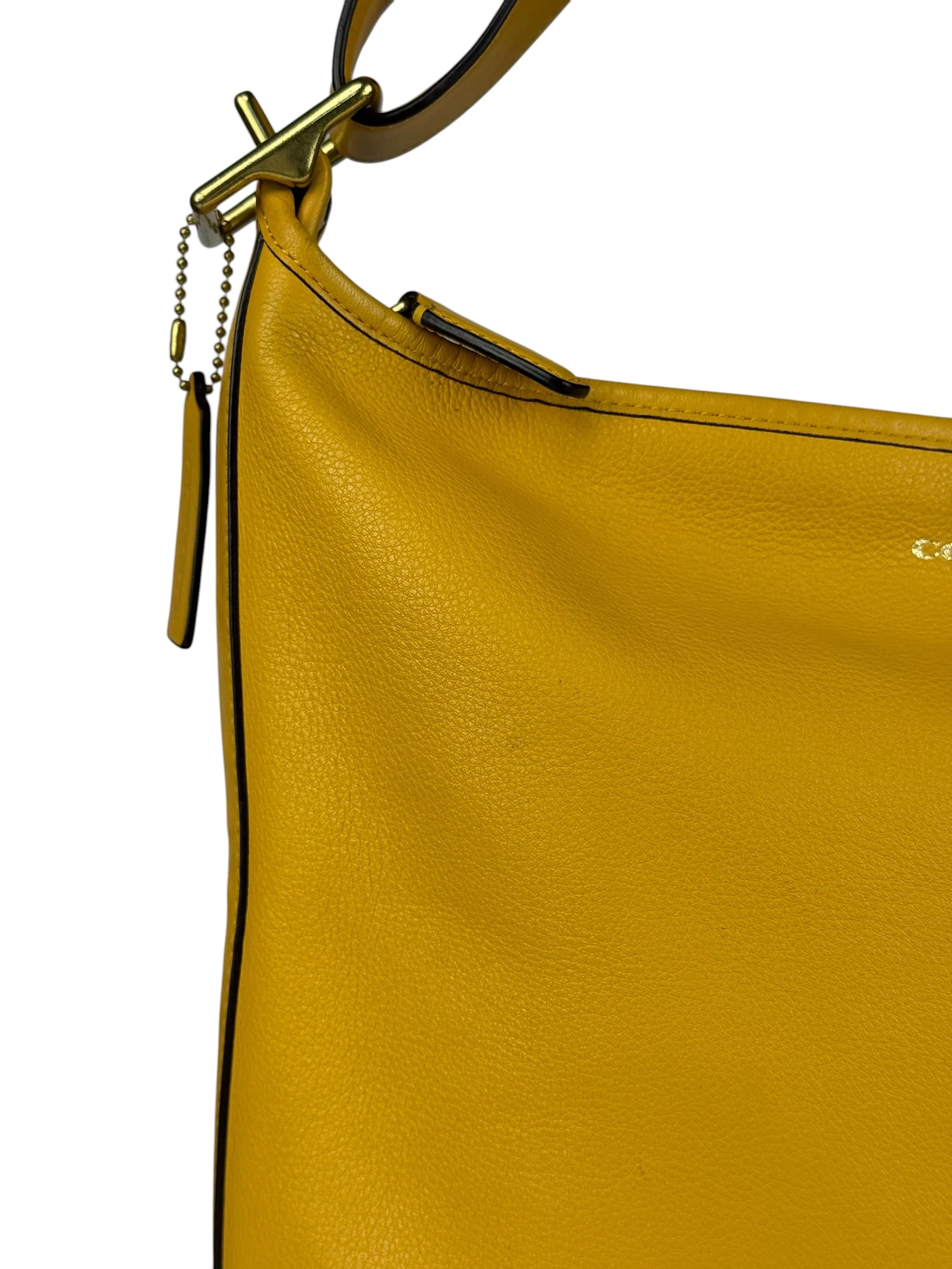 Coach Leather Legacy Sunflower Shoulder Bag - Image 5