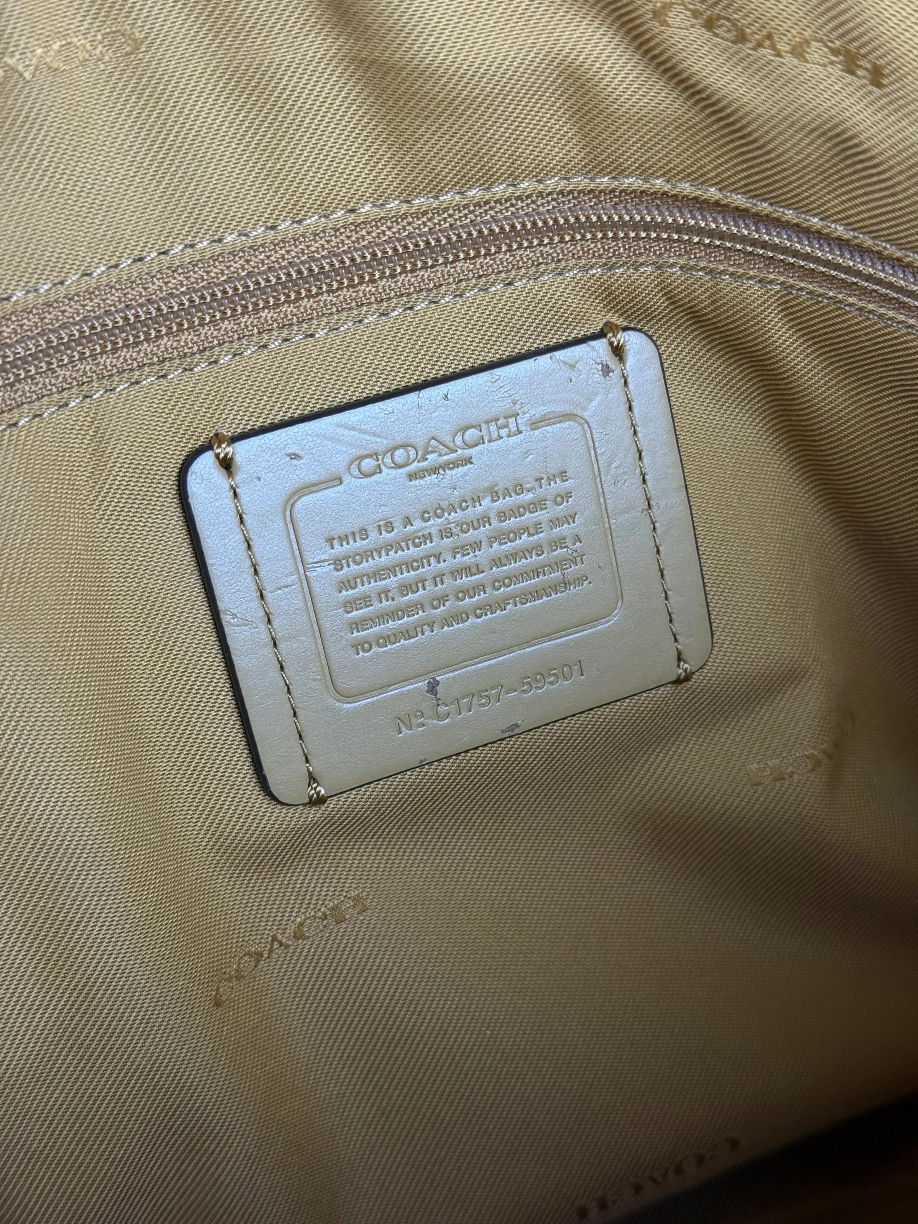 Coach Orange Leather Shoulder Bag - Image 13