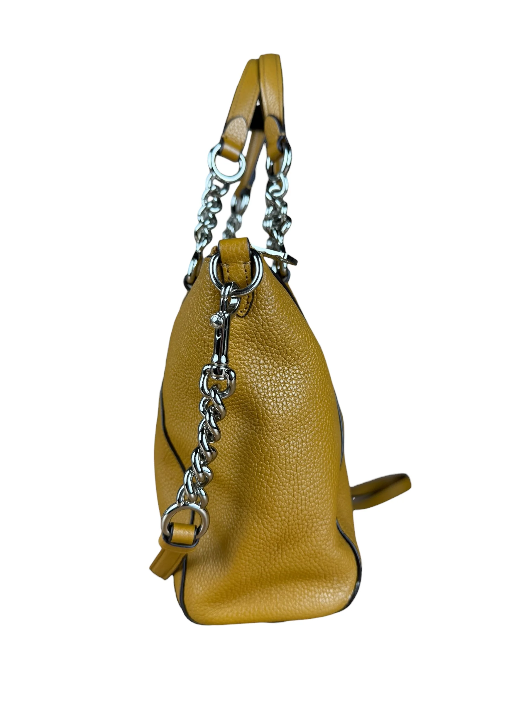 Coach Orange Leather Shoulder Bag - Image 6