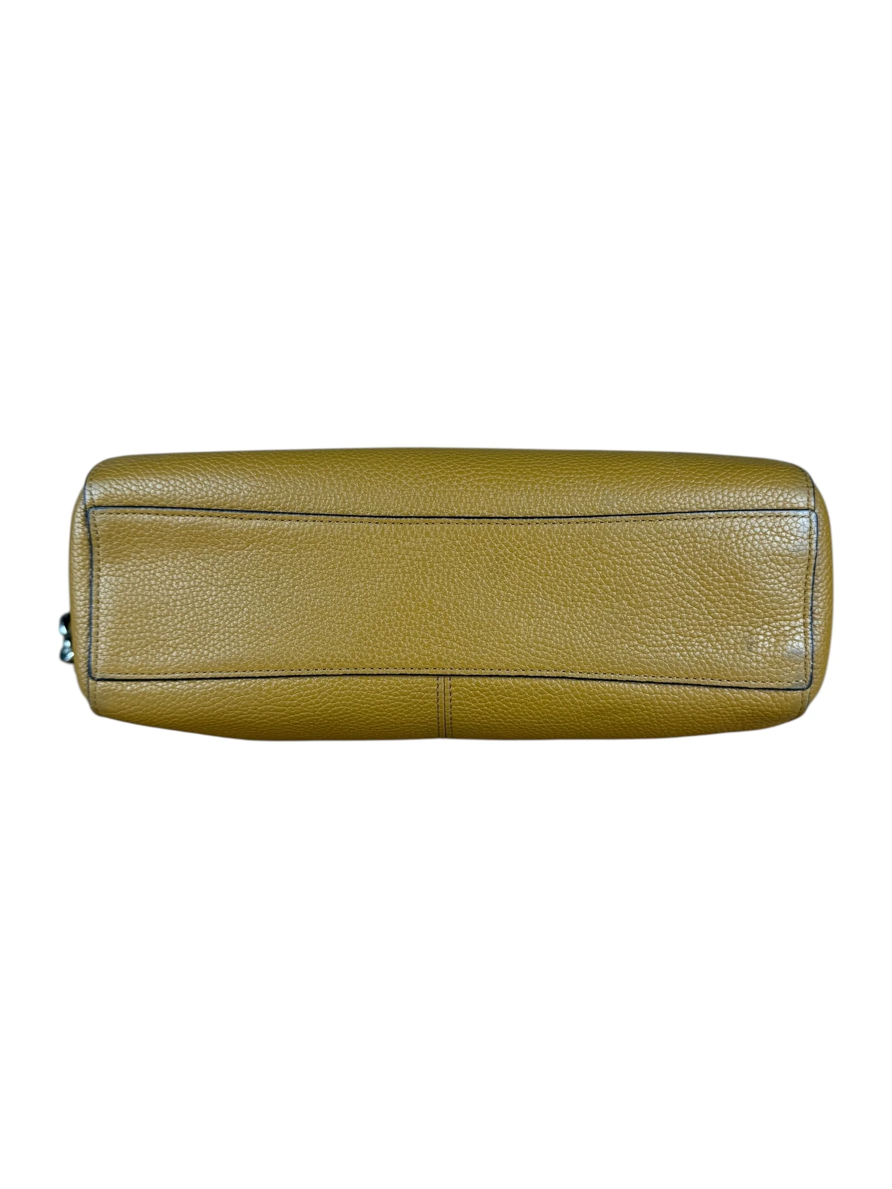Coach Orange Leather Shoulder Bag - Image 7
