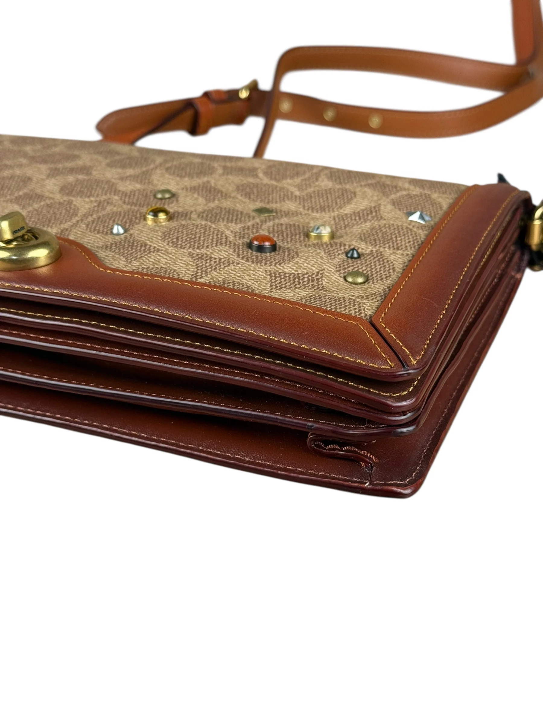 Coach Signature Riley Crossbody Bag - Image 10