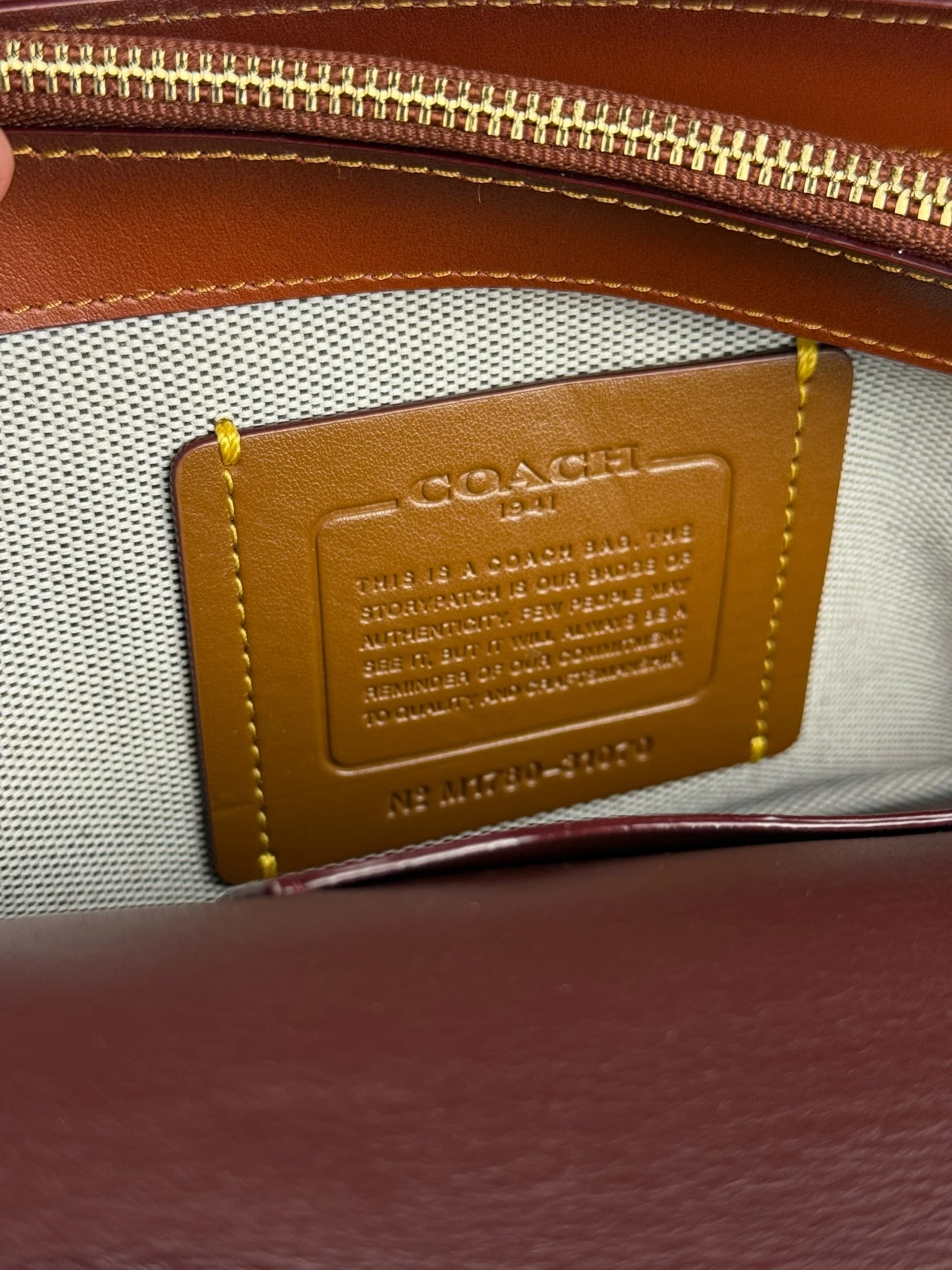 Coach Signature Riley Crossbody Bag - Image 14