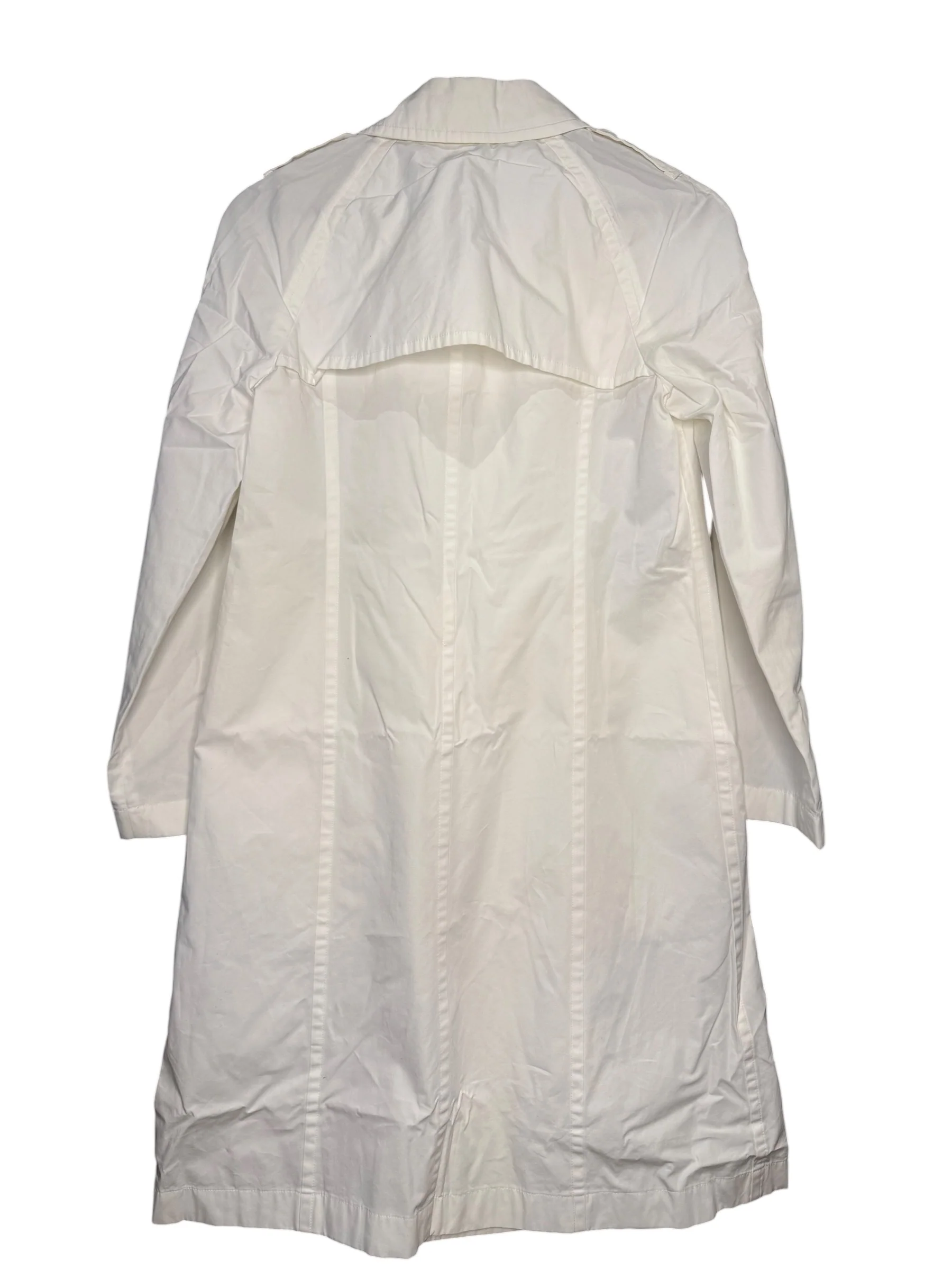 Comme des Garcons White Trench Coat - Image 3