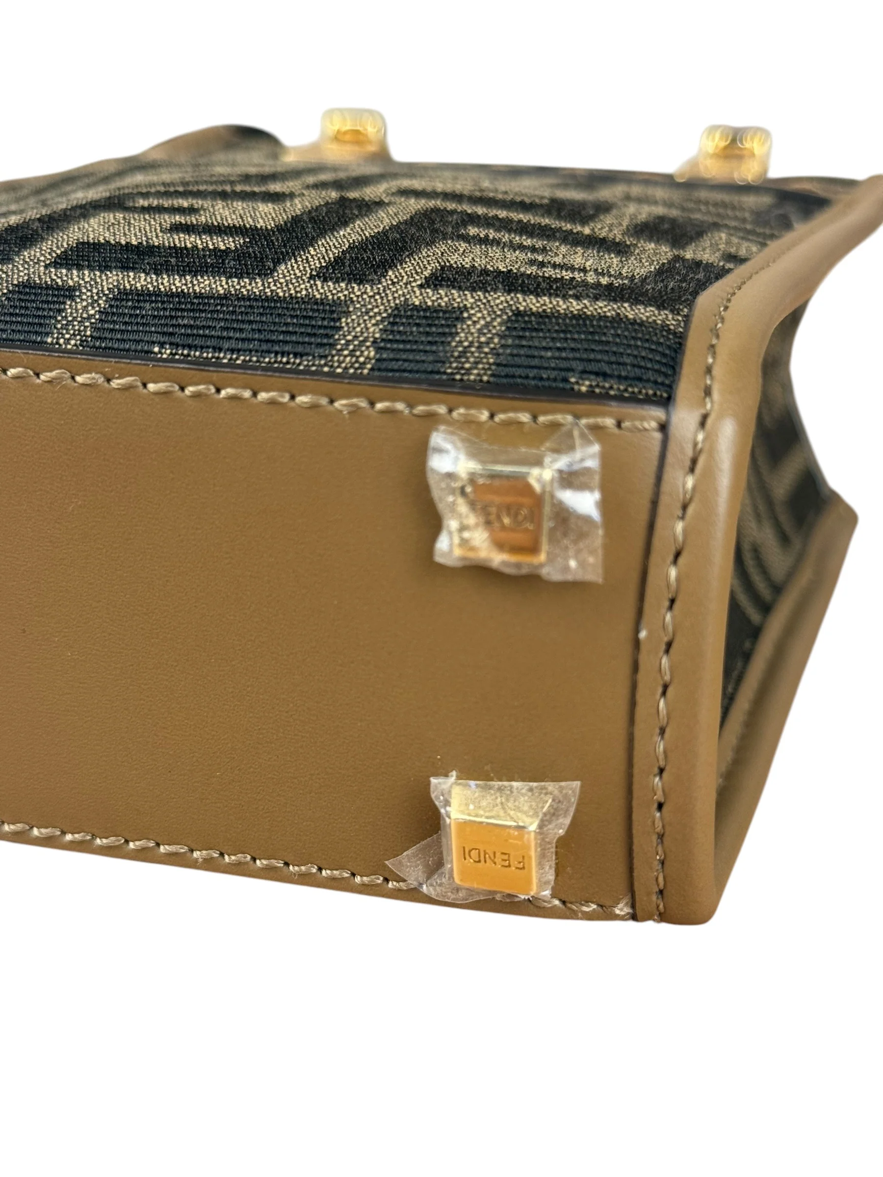 Fendi FF Zucca Mini Sunshine Shopping 2Way Tote - Image 10