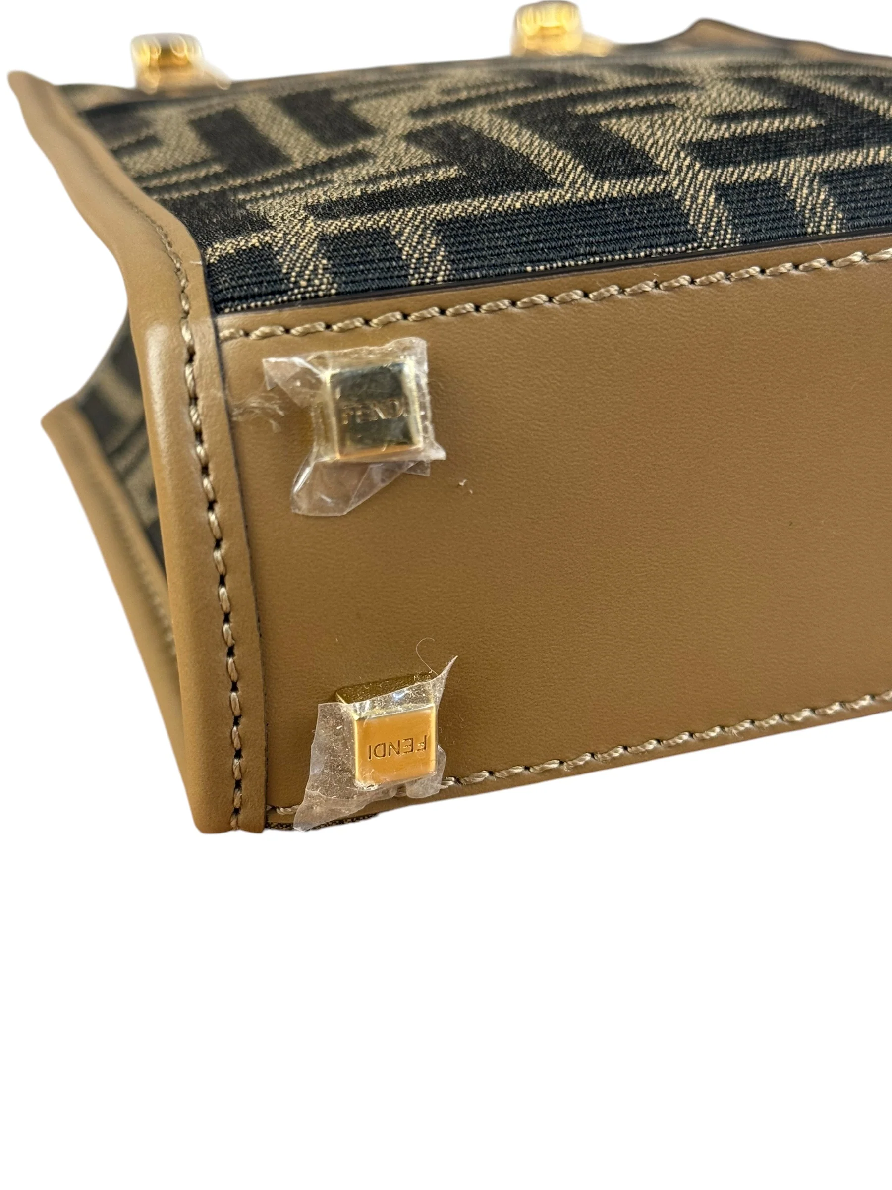 Fendi FF Zucca Mini Sunshine Shopping 2Way Tote - Image 11