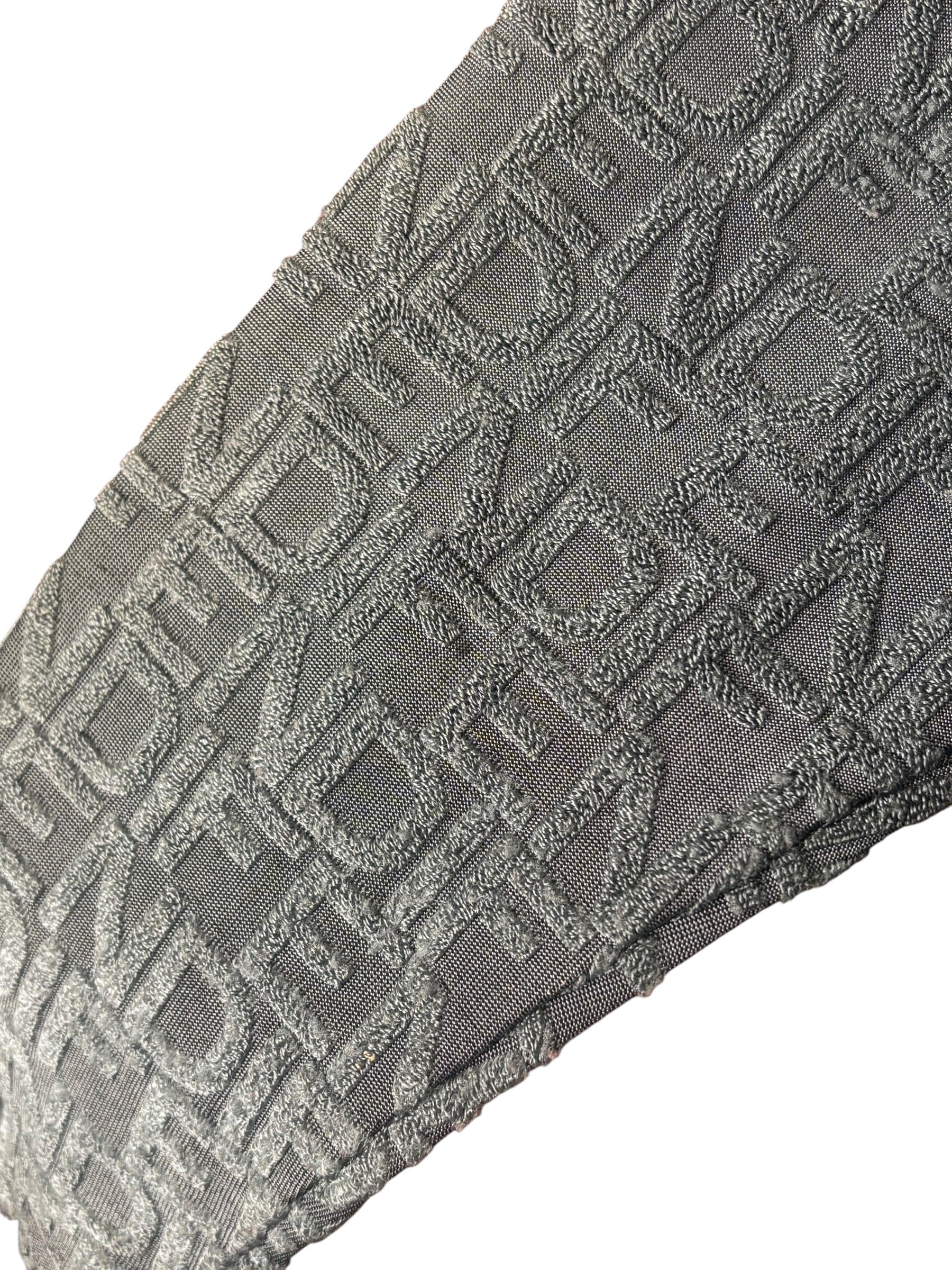 Fendi Vintage Dark Grey Logo Sweater - Image 3
