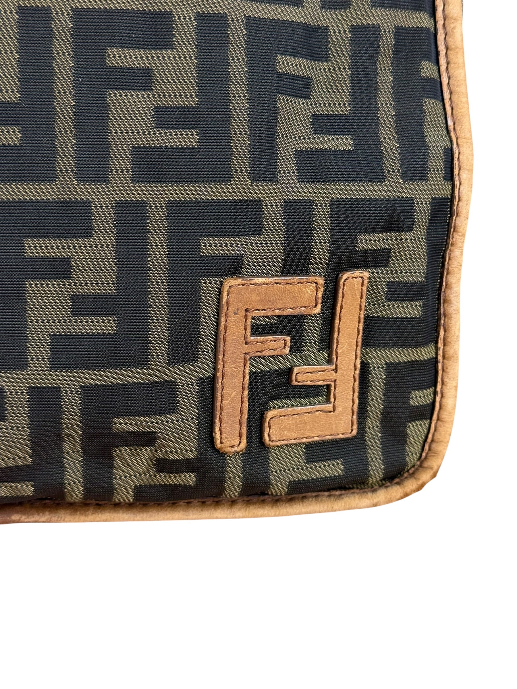 Fendi Zucca Messenger Bag - Image 3