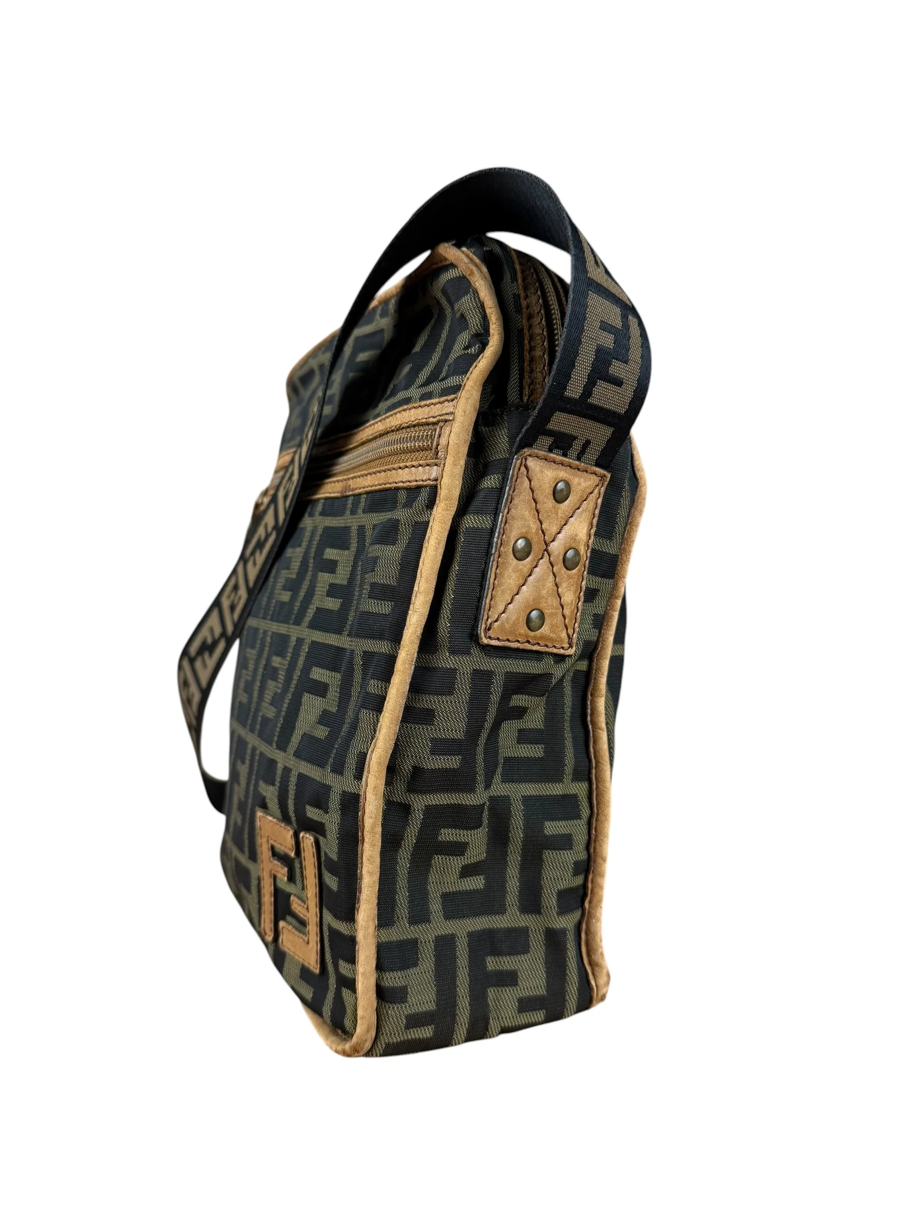 Fendi Zucca Messenger Bag - Image 5
