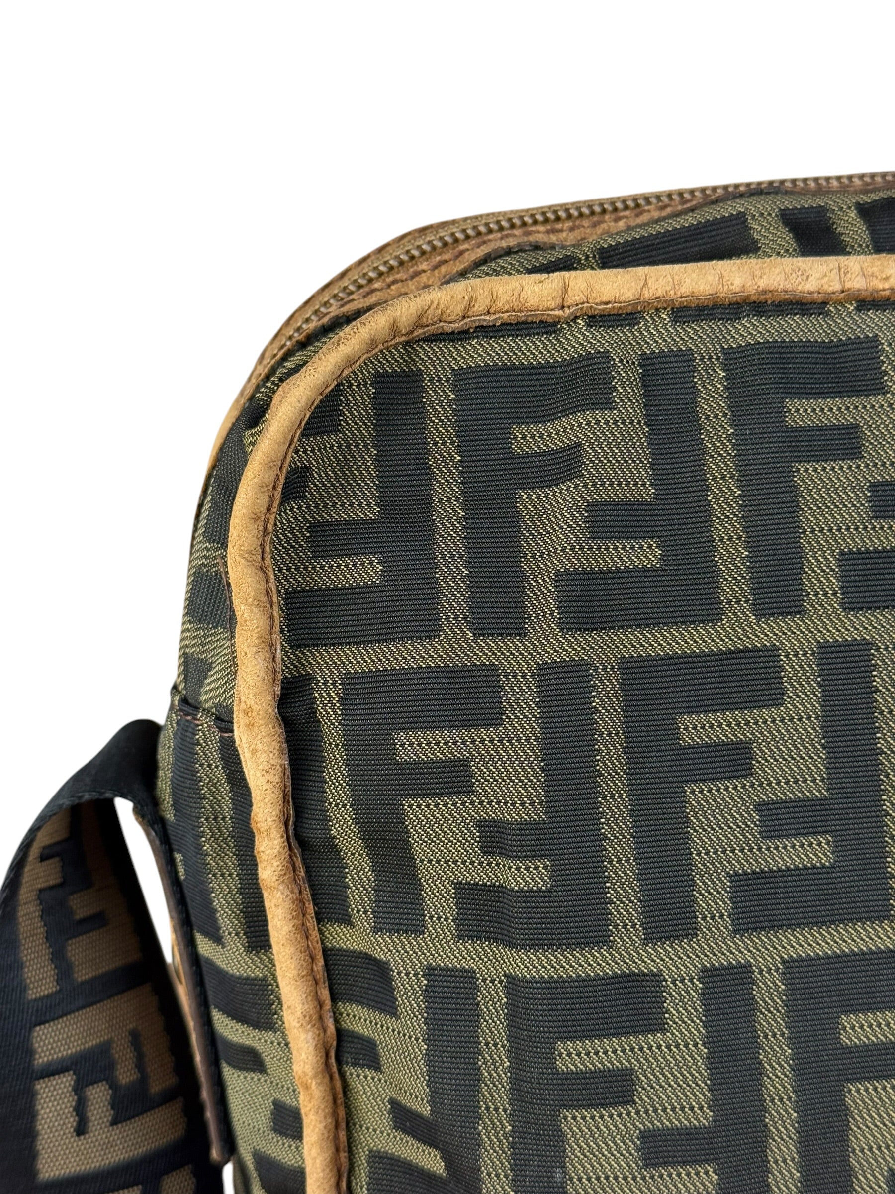 Fendi Zucca Messenger Bag - Image 9