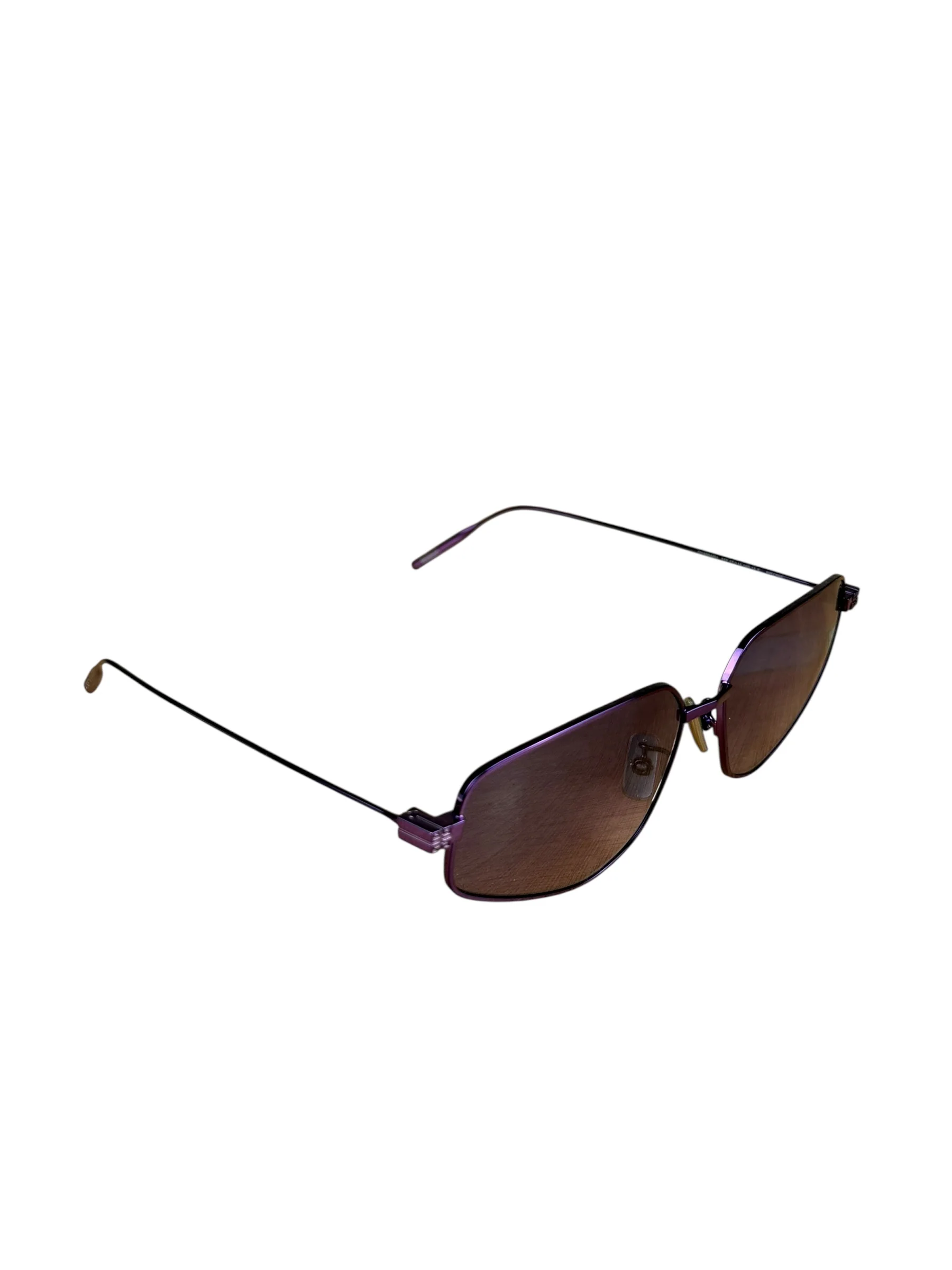 Givenchy Purple Metal Frame Sunglasses - Image 8