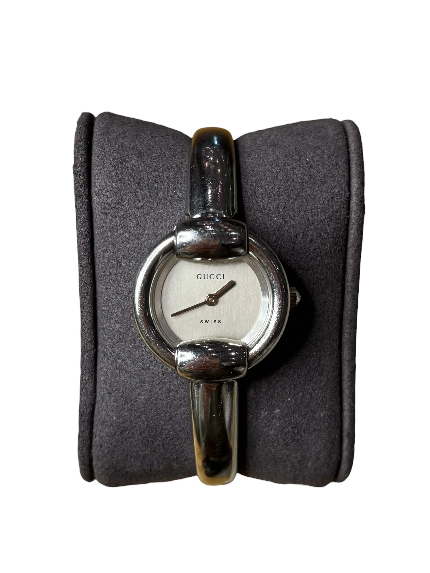 Gucci 1400L Circle Dial Bangle Band