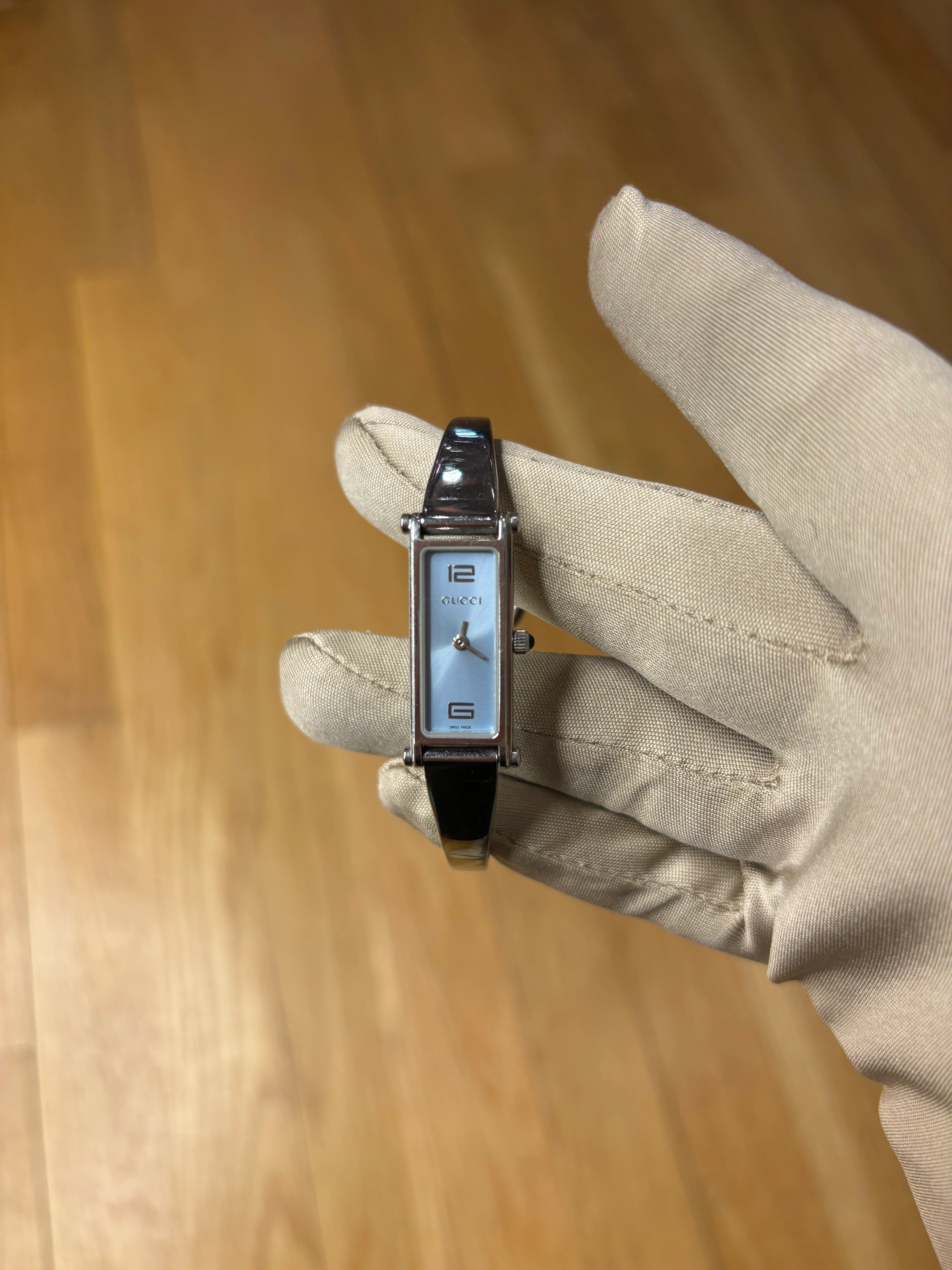 Gucci 1500L Blue 12&6 Dial - Image 3