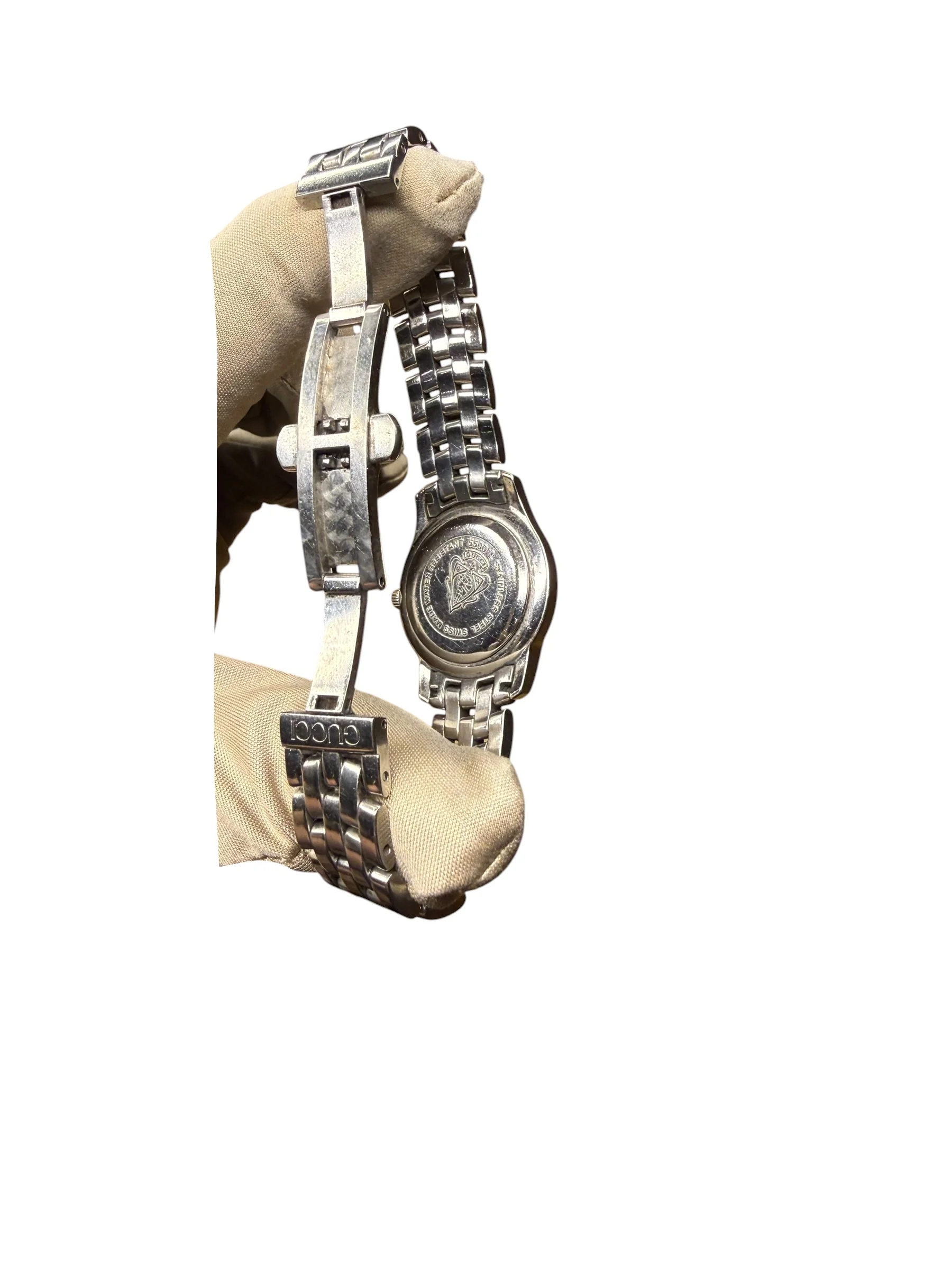 Gucci 5500L Silver Roman Dial - Image 7