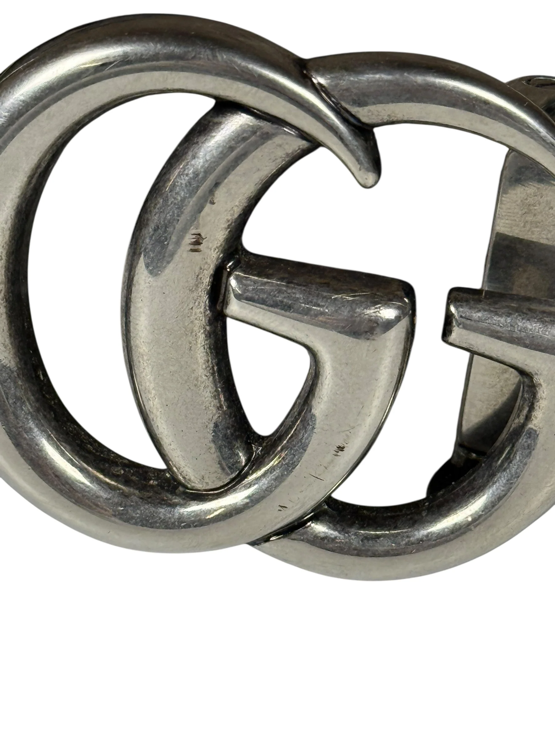 Gucci Belt Reversible Black GG Supreme/Black Silver Hardware - Image 4