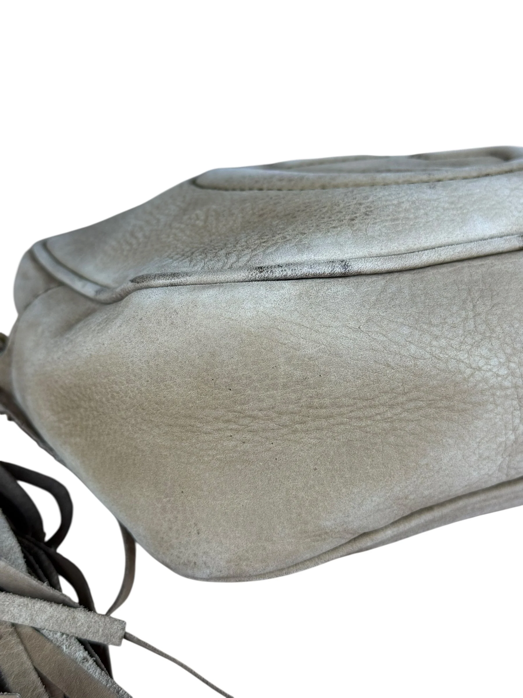 Gucci Brown Suede Soho Disco Crossbody Beige - Image 10
