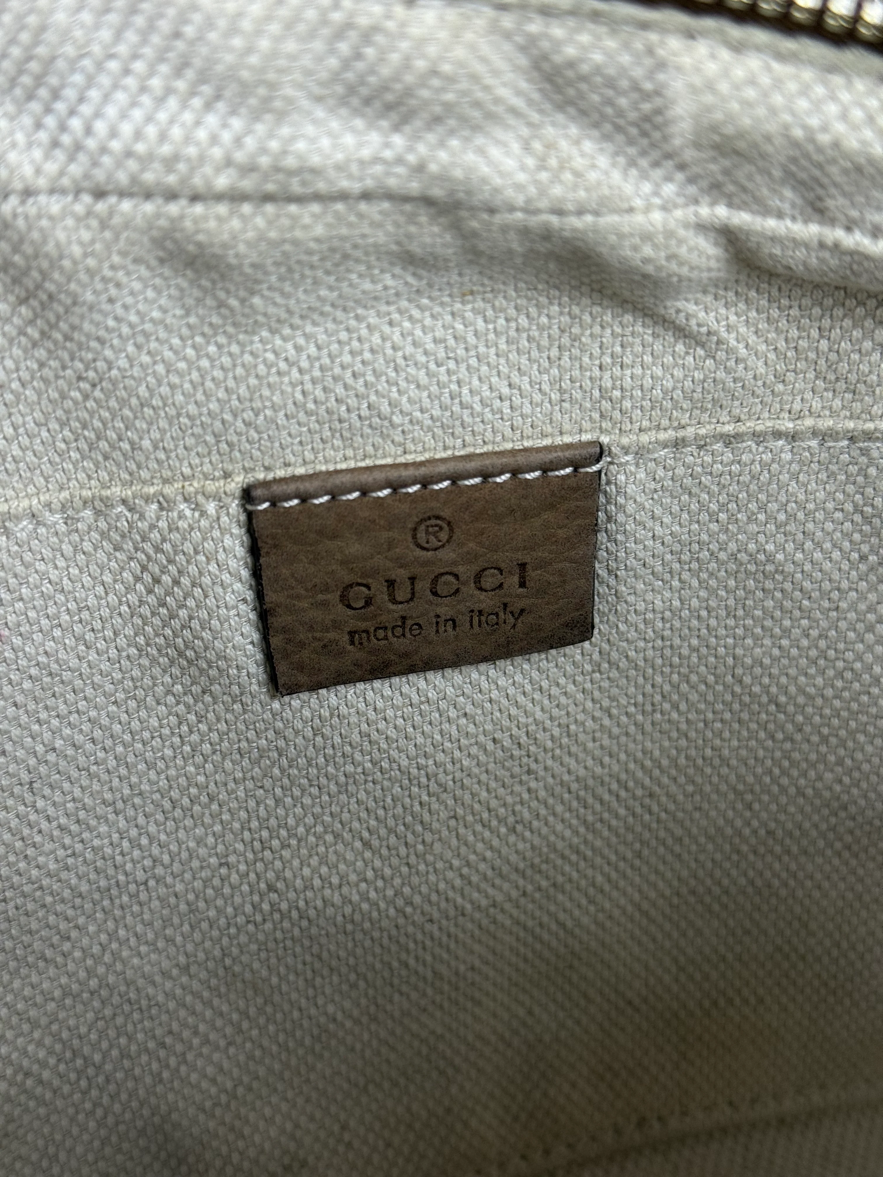 Gucci Brown Suede Soho Disco Crossbody Beige - Image 21