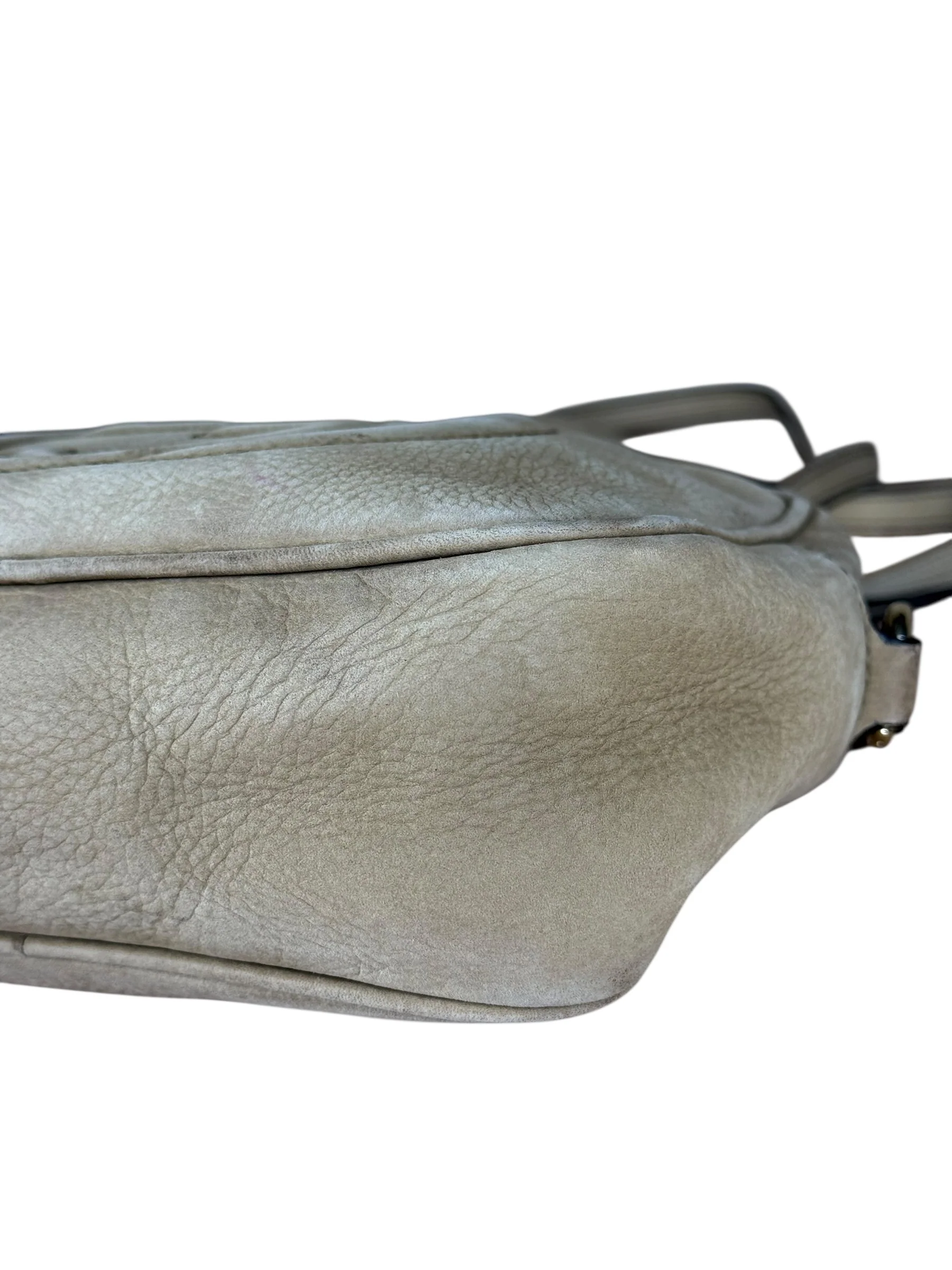 Gucci Brown Suede Soho Disco Crossbody Beige - Image 6