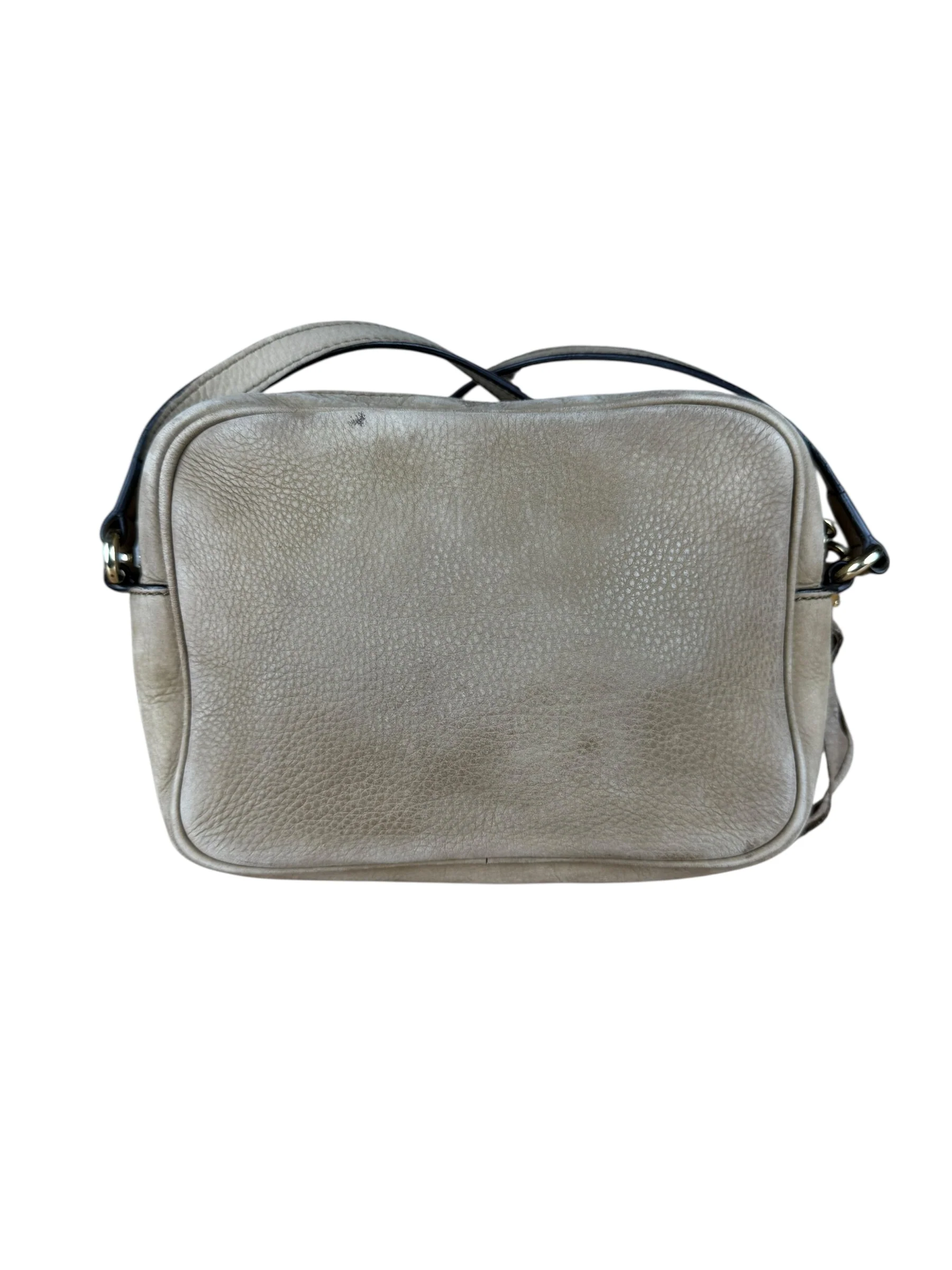 Gucci Brown Suede Soho Disco Crossbody Beige - Image 7