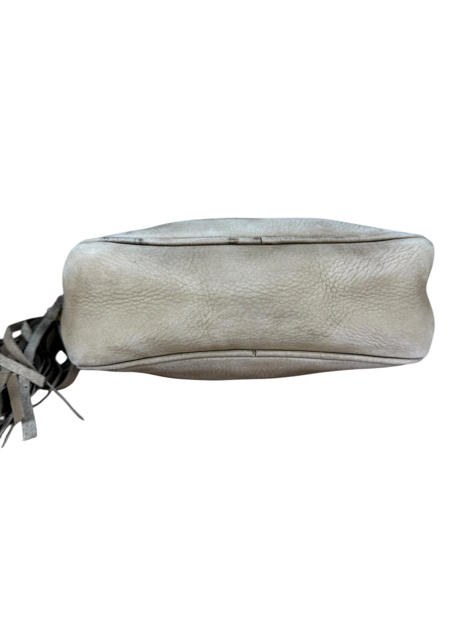Gucci Brown Suede Soho Disco Crossbody Beige - Image 9