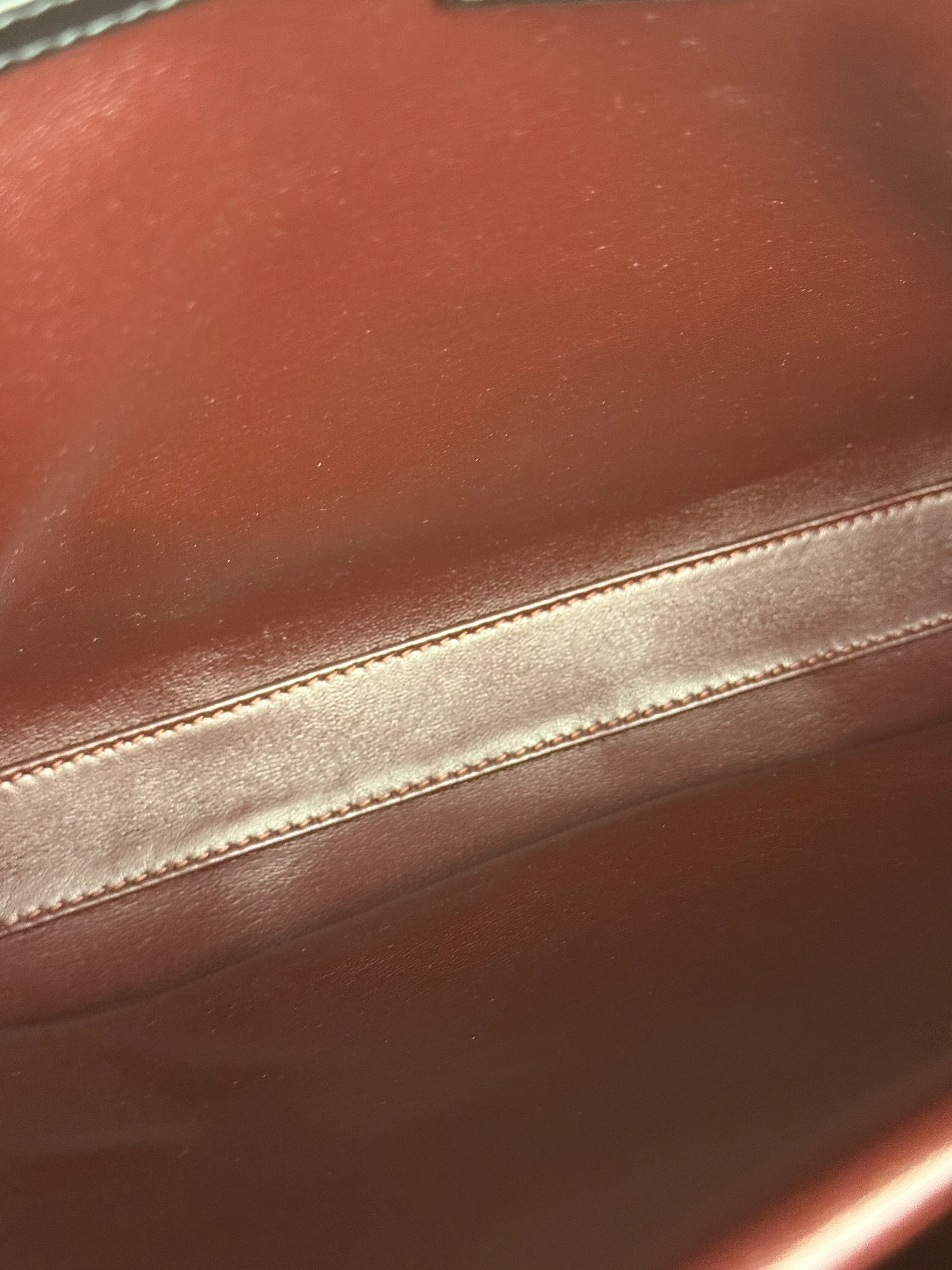 Gucci Croc-Trim Leather Briefcase - Image 19
