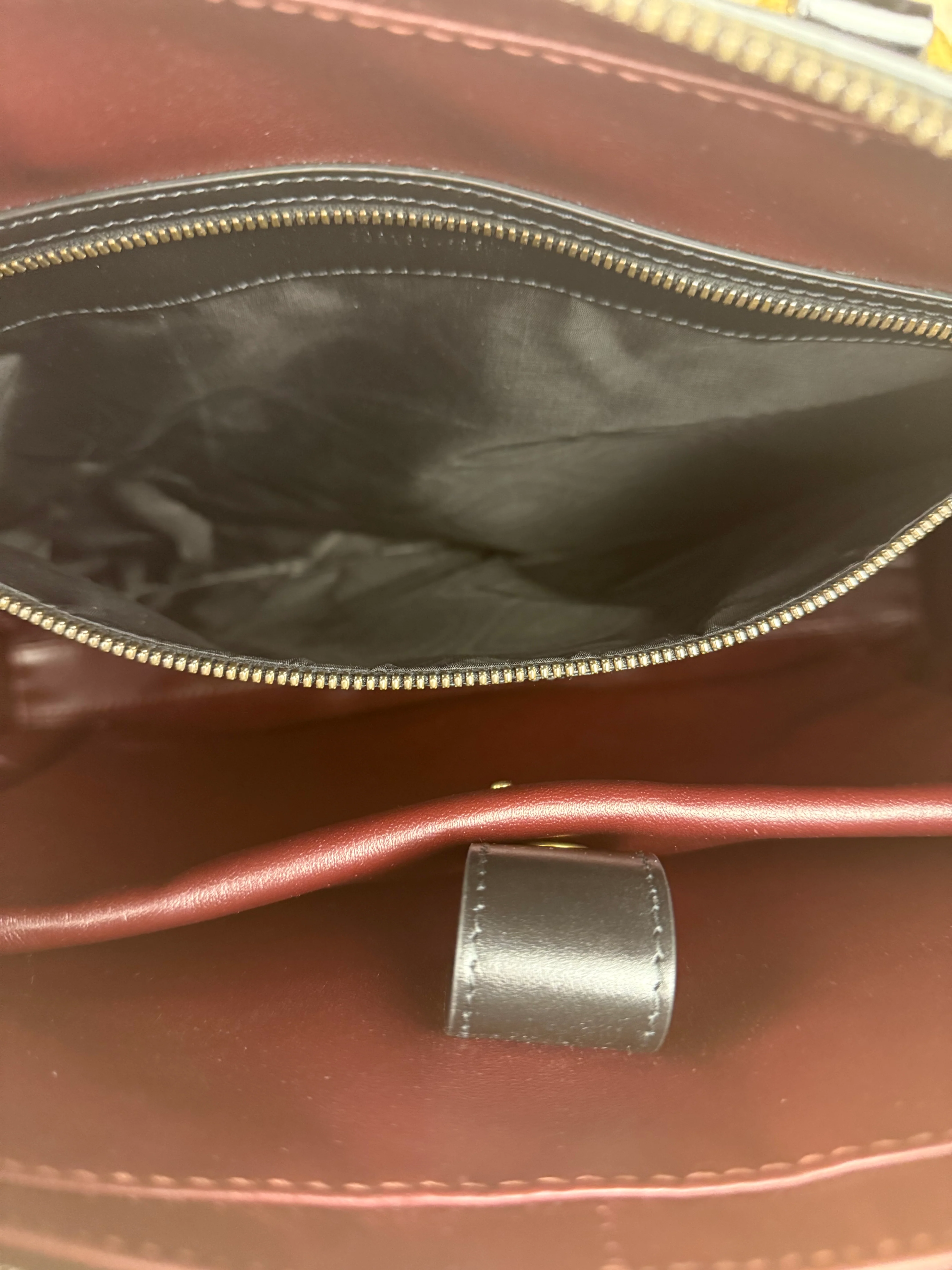 Gucci Croc-Trim Leather Briefcase - Image 21