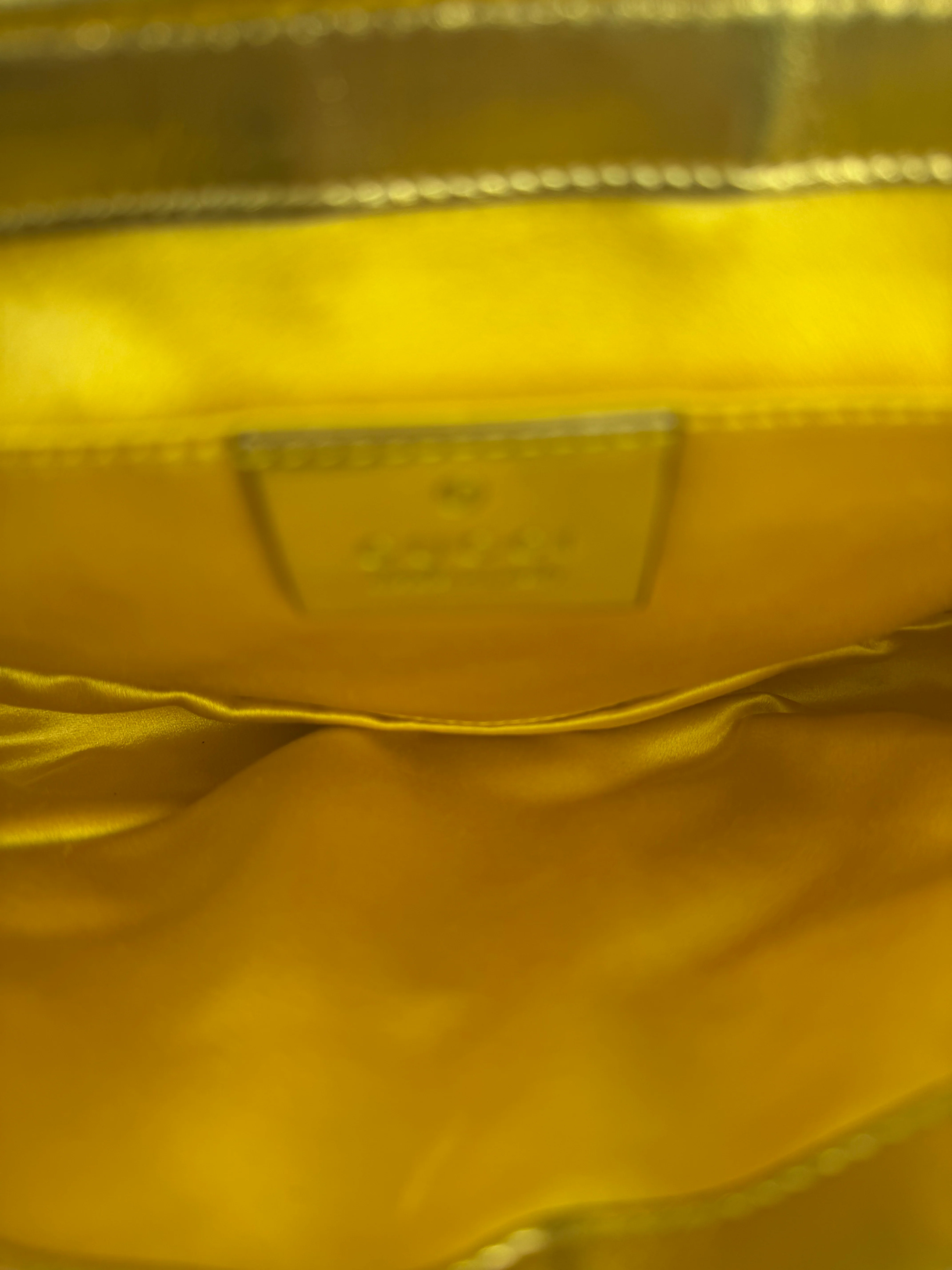 Gucci GG Marmont Gold Sequin Chain Shoulder Bag - Image 13