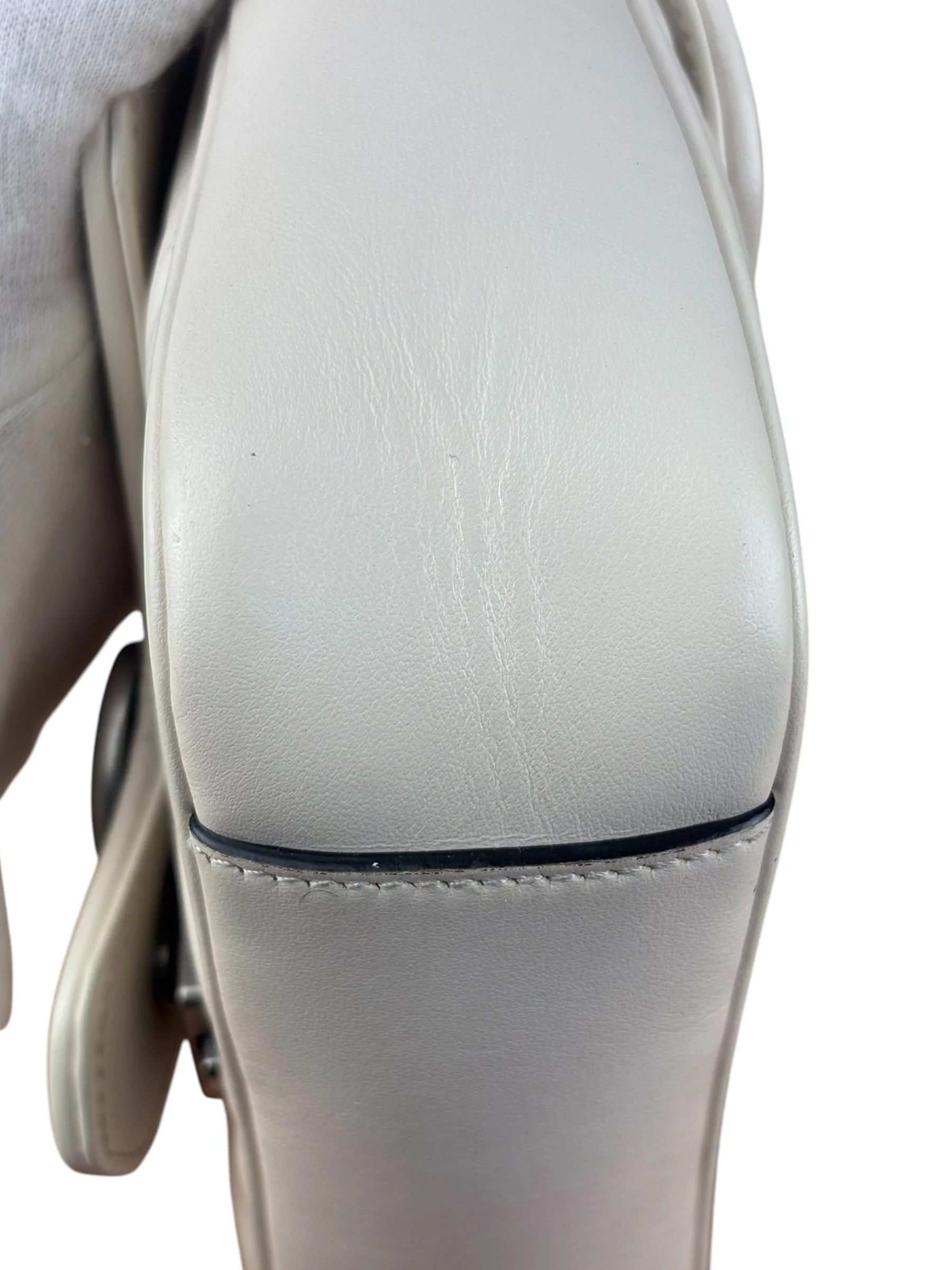 Gucci GG Marmont White Matelasse Bag - Image 17
