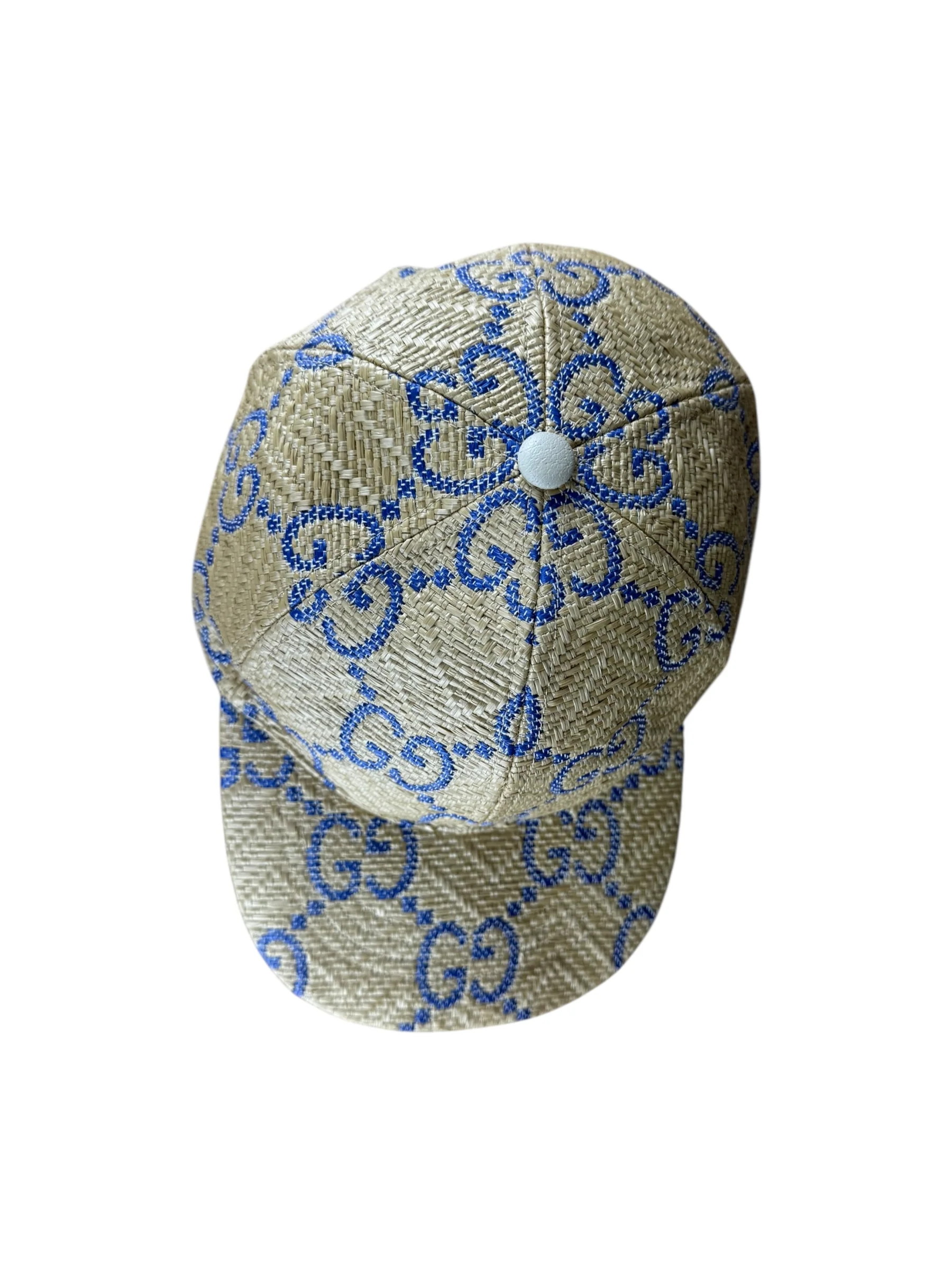 Gucci GG Raffia Baseball Cap - Image 5