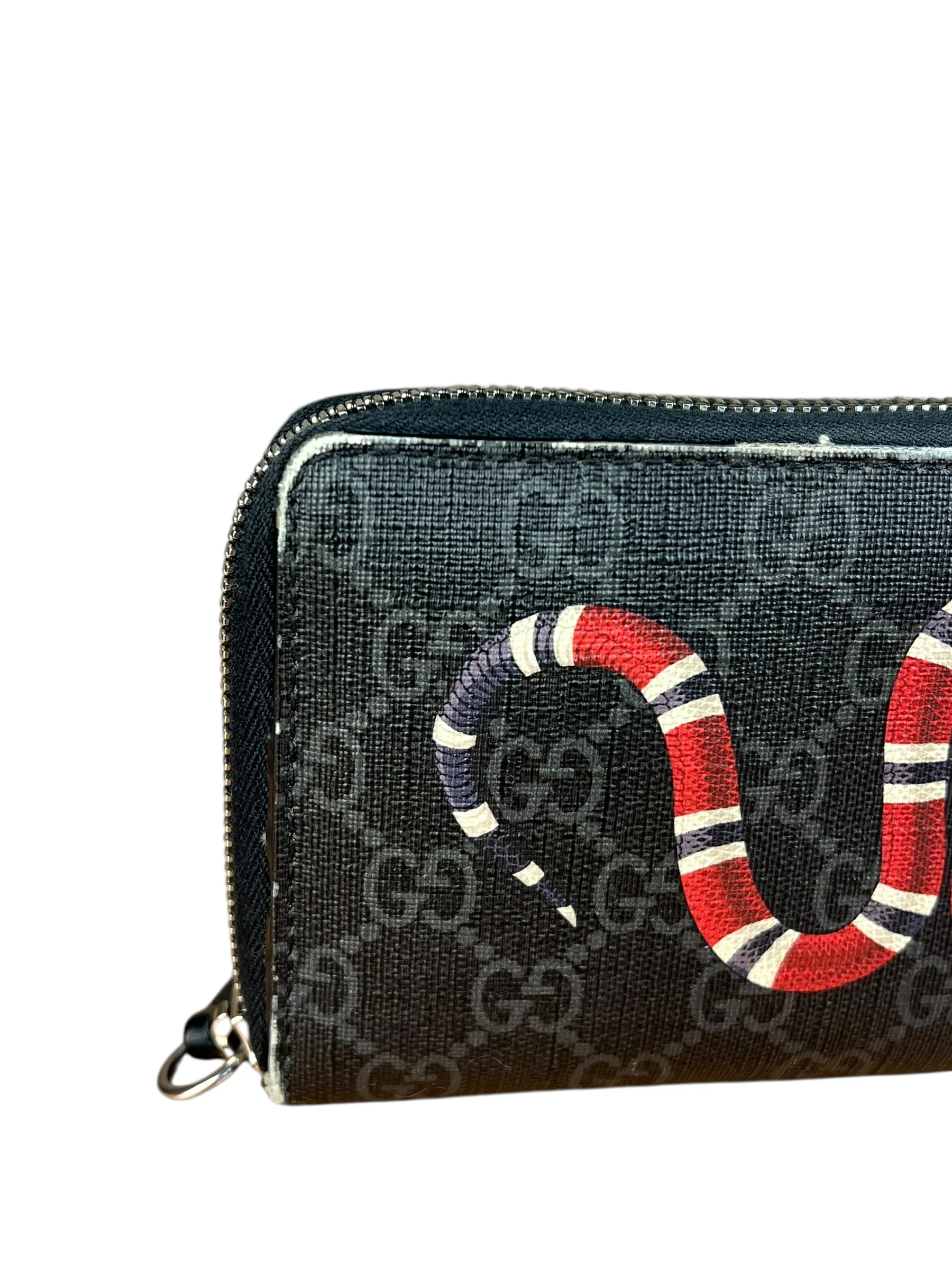 Gucci Kingsnake GG Zippy Wallet - Image 11