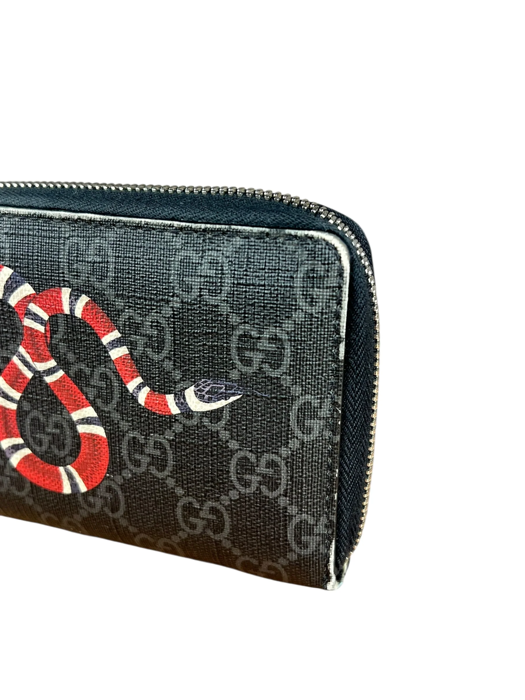 Gucci Kingsnake GG Zippy Wallet - Image 15