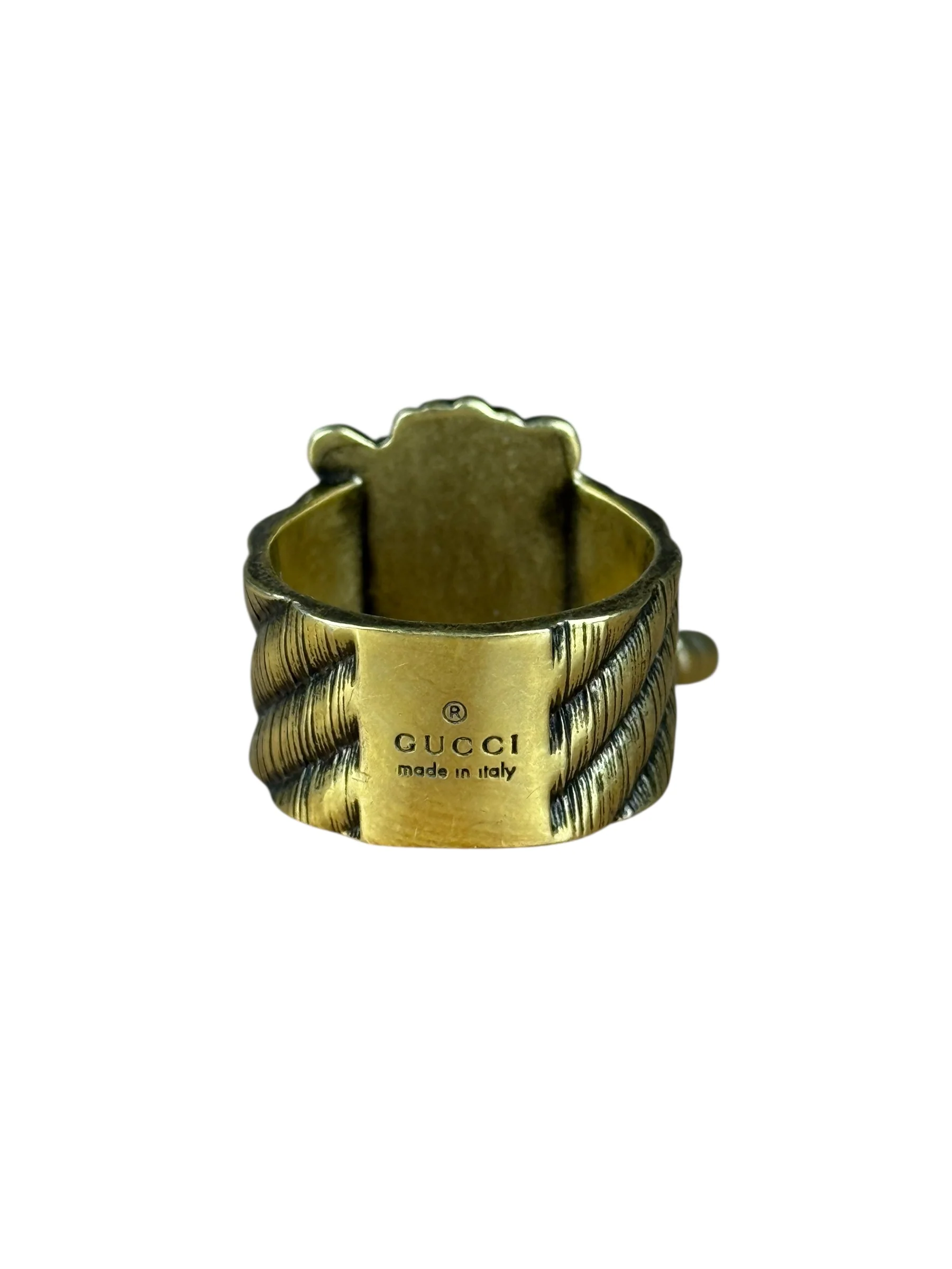 Gucci Lion Head Ring - Image 5