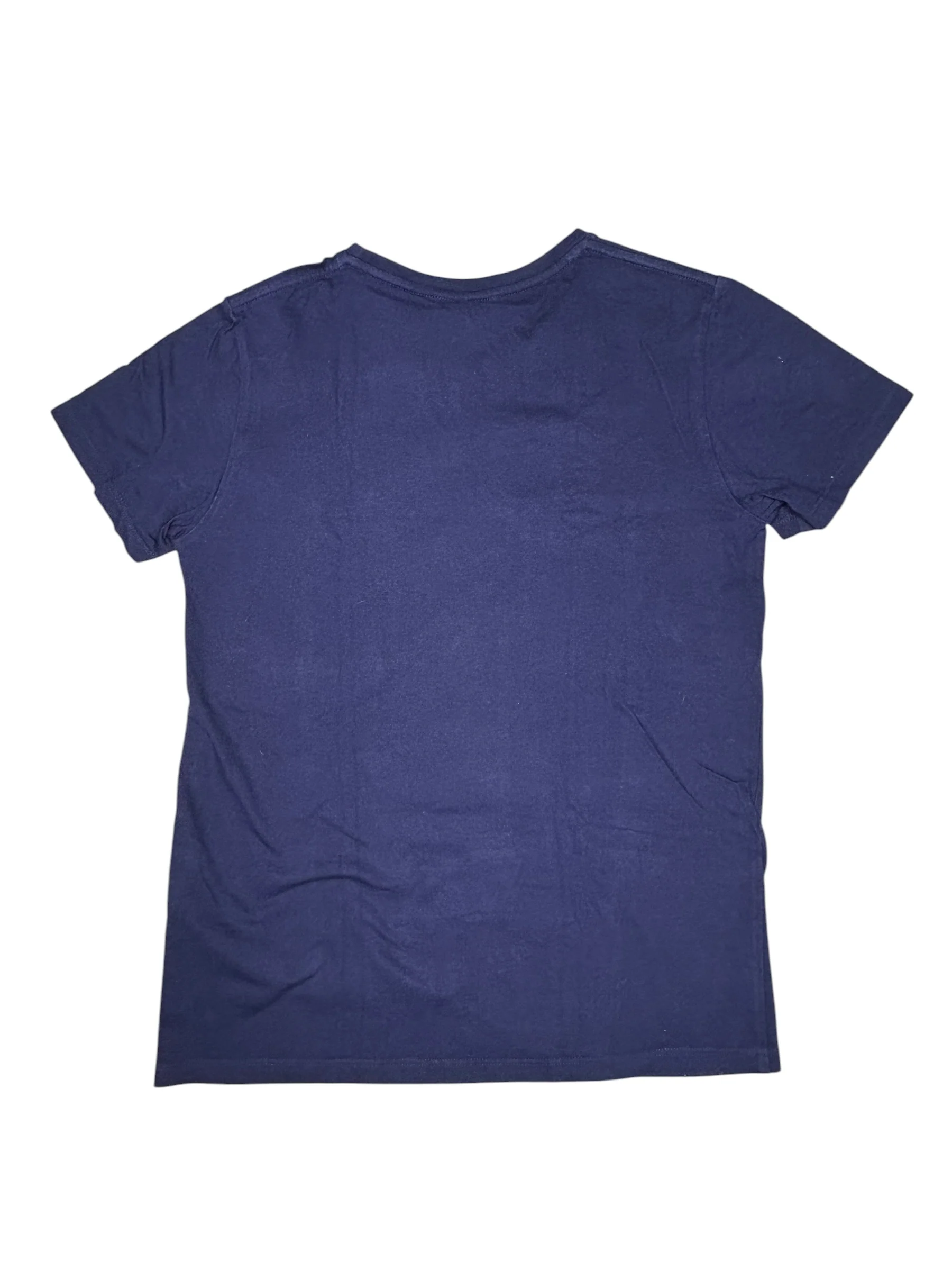 Gucci Navy Striped Logo Baby Tee - Image 2