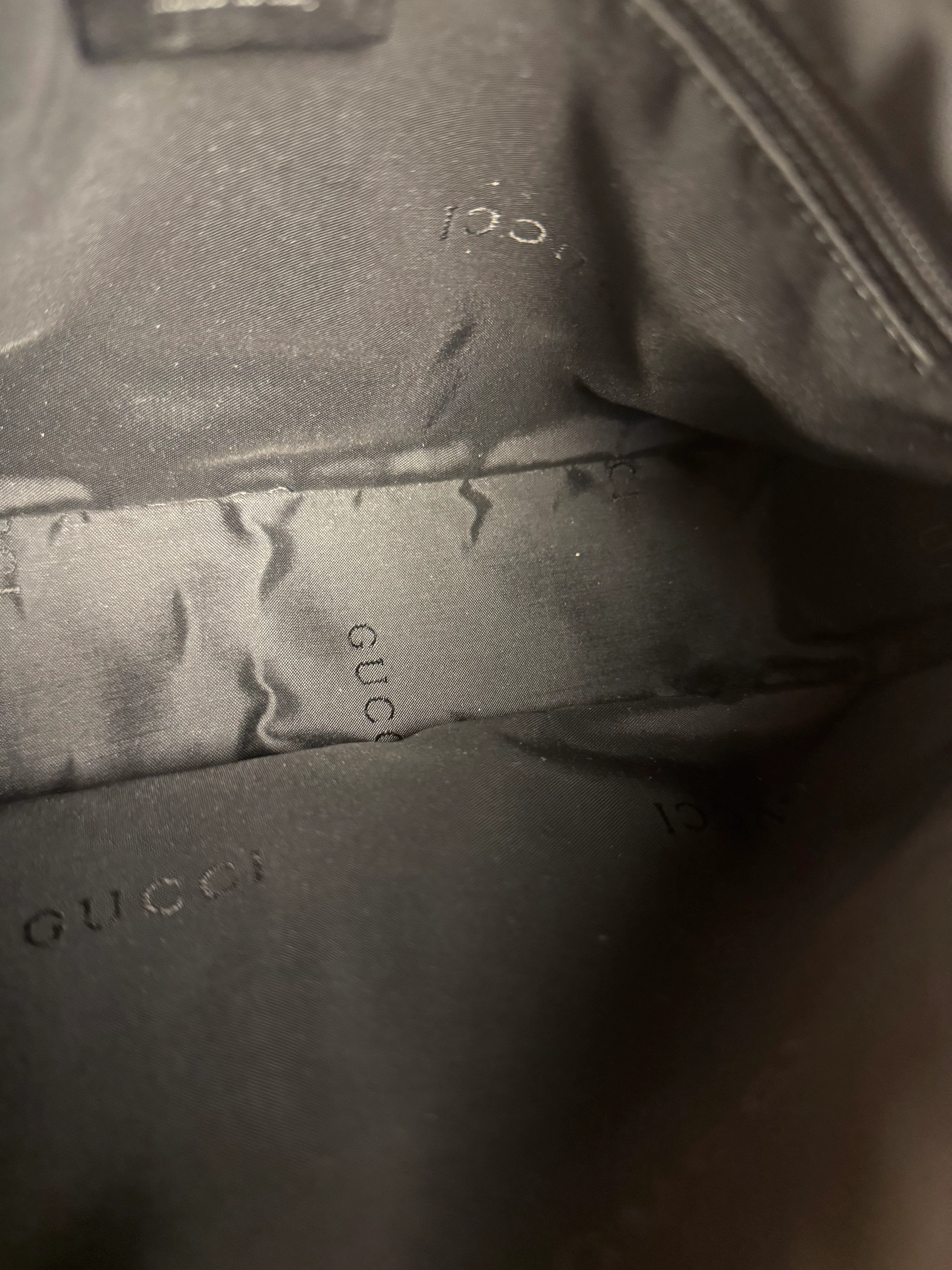 Gucci Vintage Black Leather Bamboo Shoulder Bag - Image 20