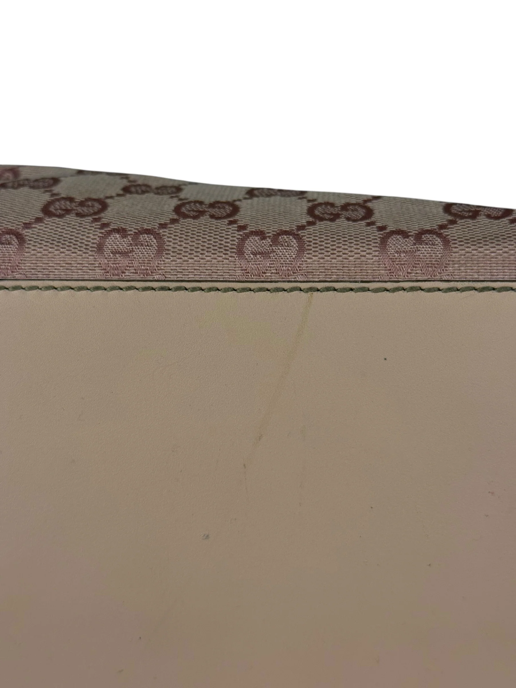 Gucci Vintage Pink Canvas Large Tote Bag - Image 15
