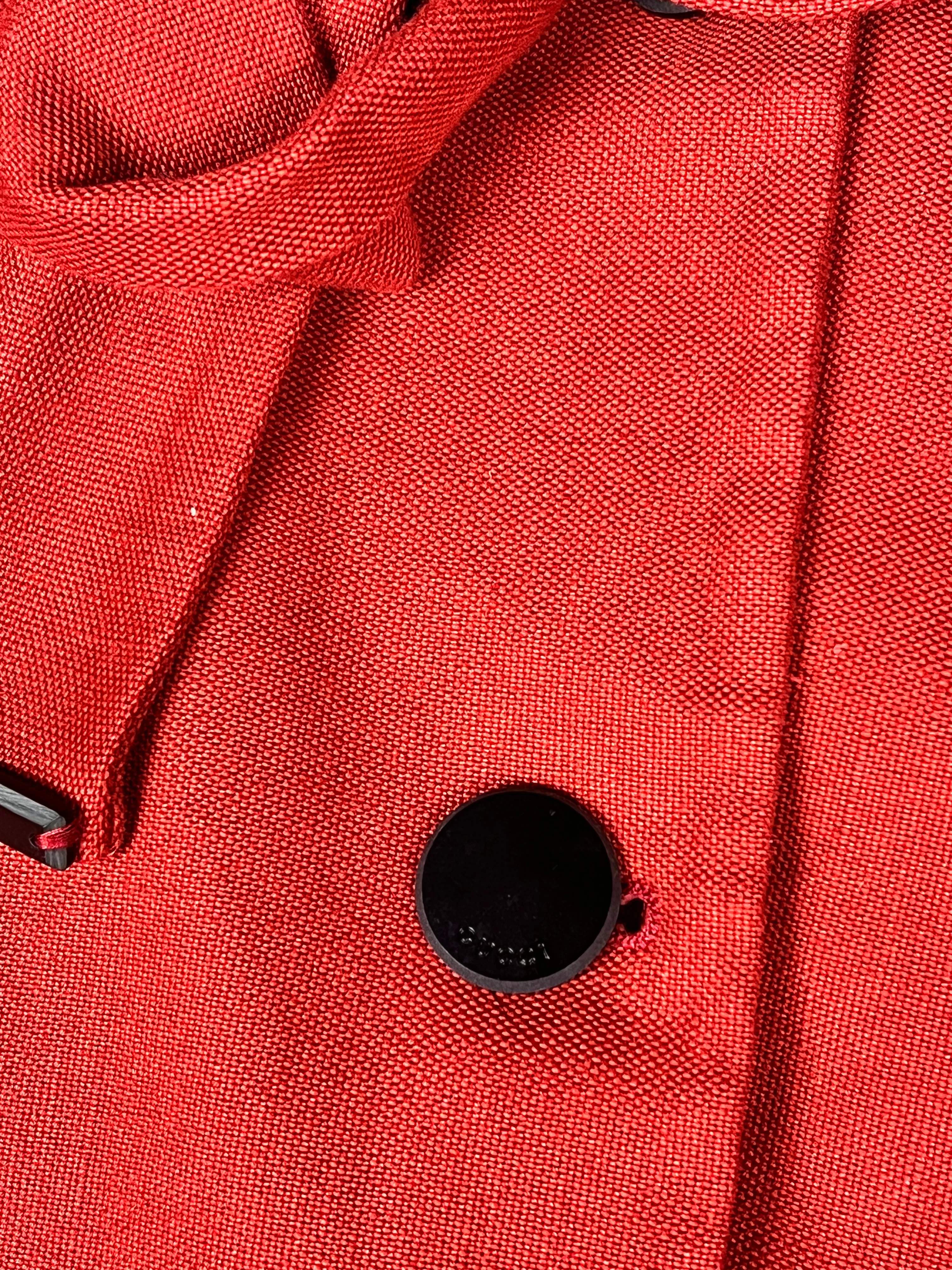 Gucci Vintage Red Trench Coat - Image 13