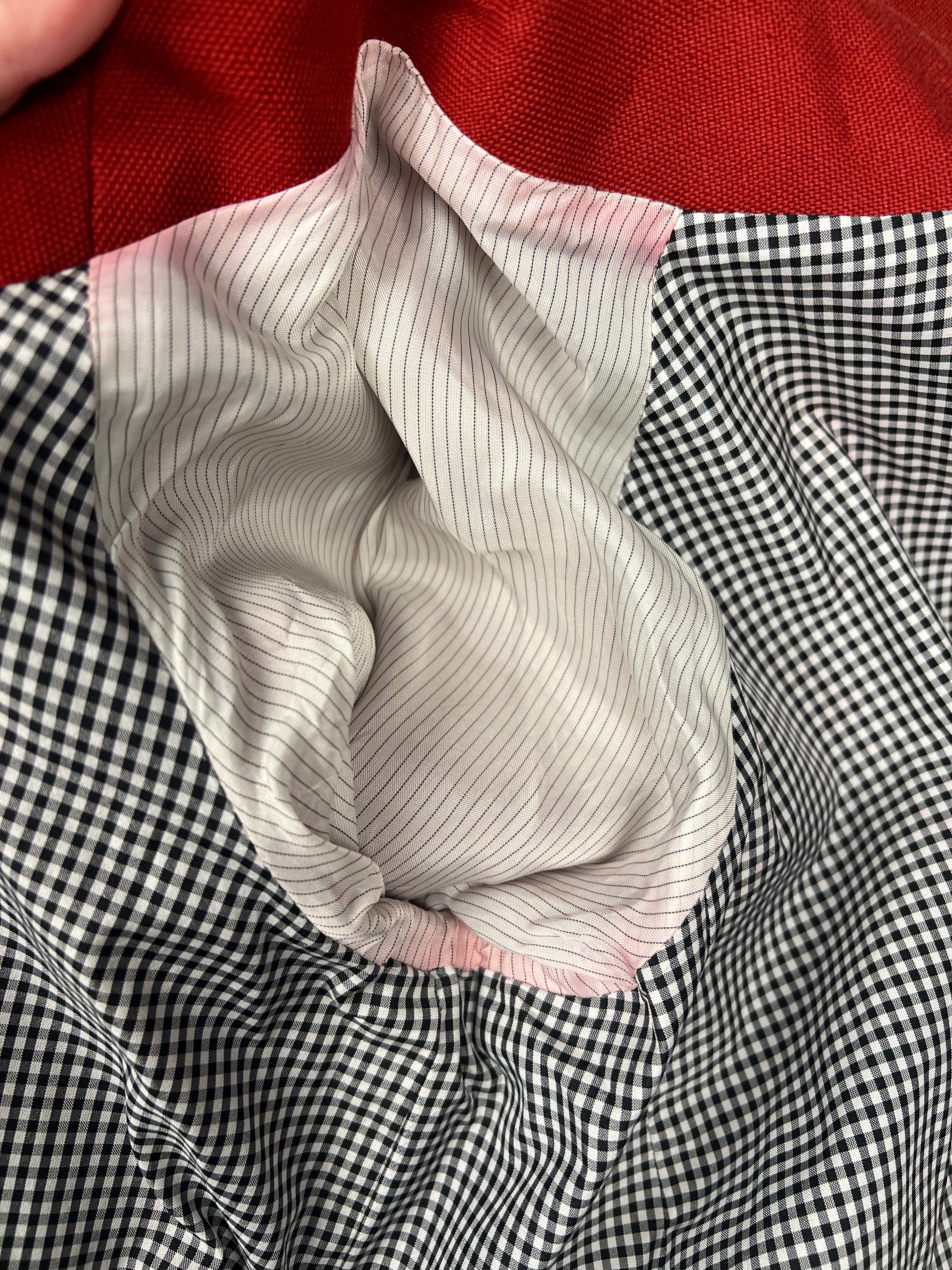 Gucci Vintage Red Trench Coat - Image 14