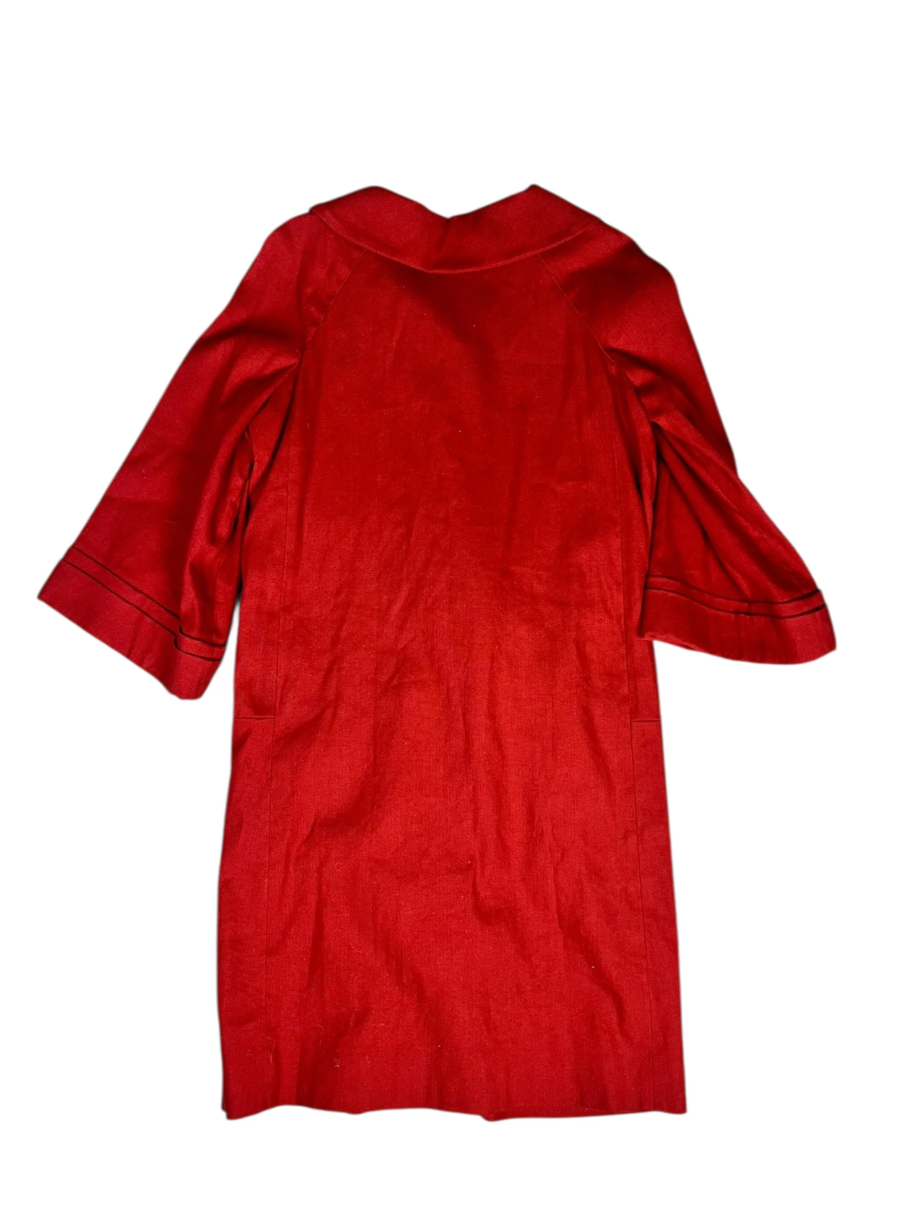 Gucci Vintage Red Trench Coat - Image 5