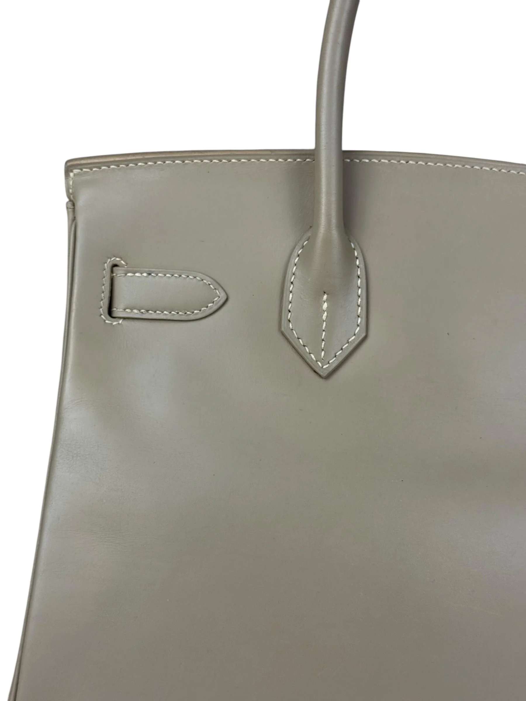 Hermes Birkin 30 Argile Box Brushed Gold 2003 - Image 27