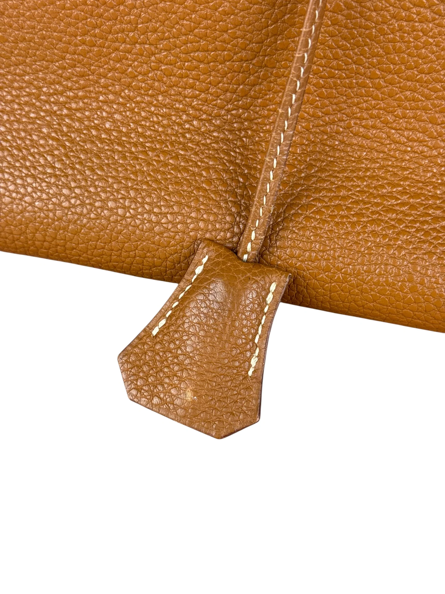 Hermes Birkin 35 Gold Brown Togo Leather Handbag 2001 - Image 13