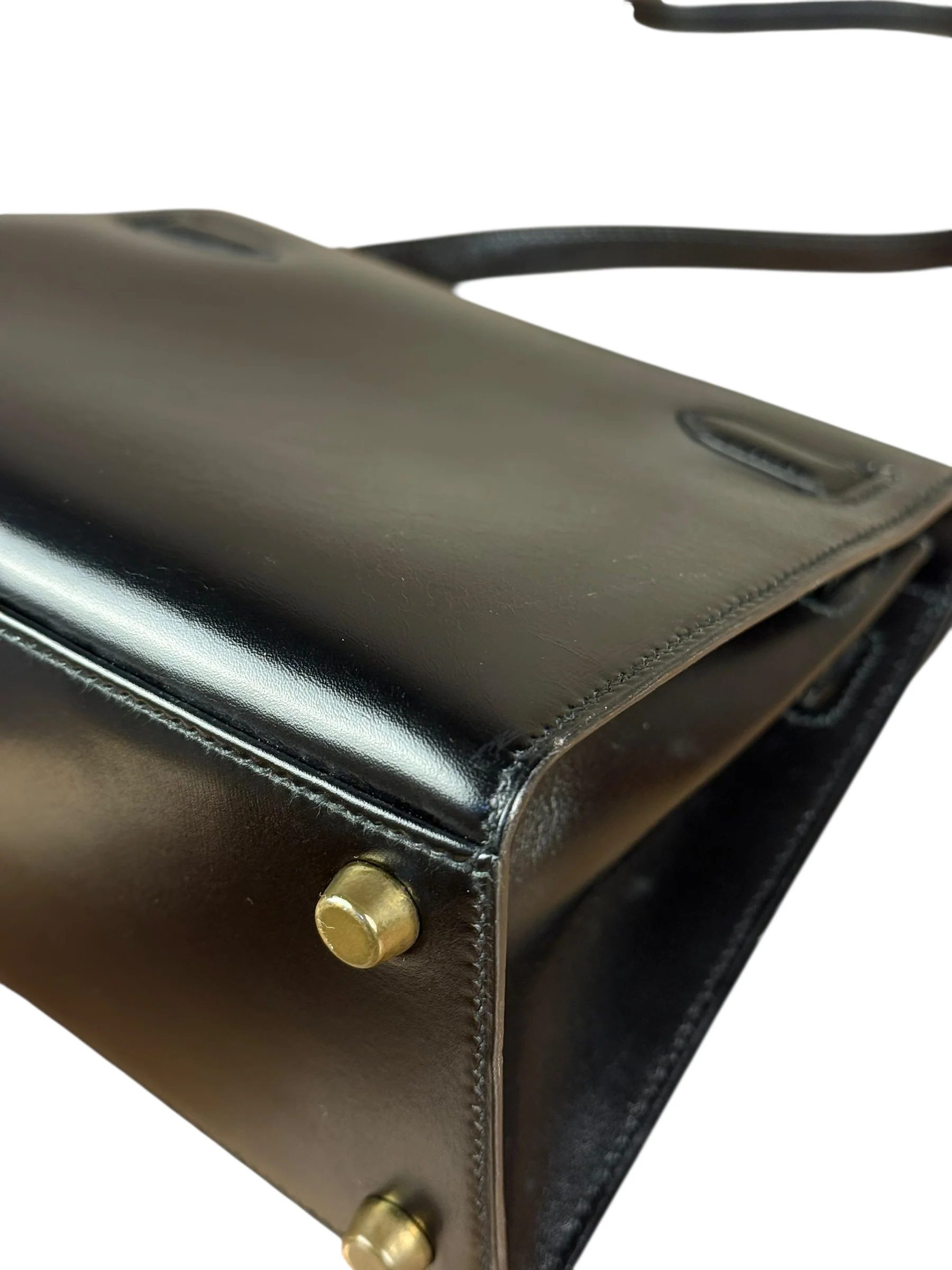 Hermes Black Mini Kelly 20 Box Calf 1991 - Image 29