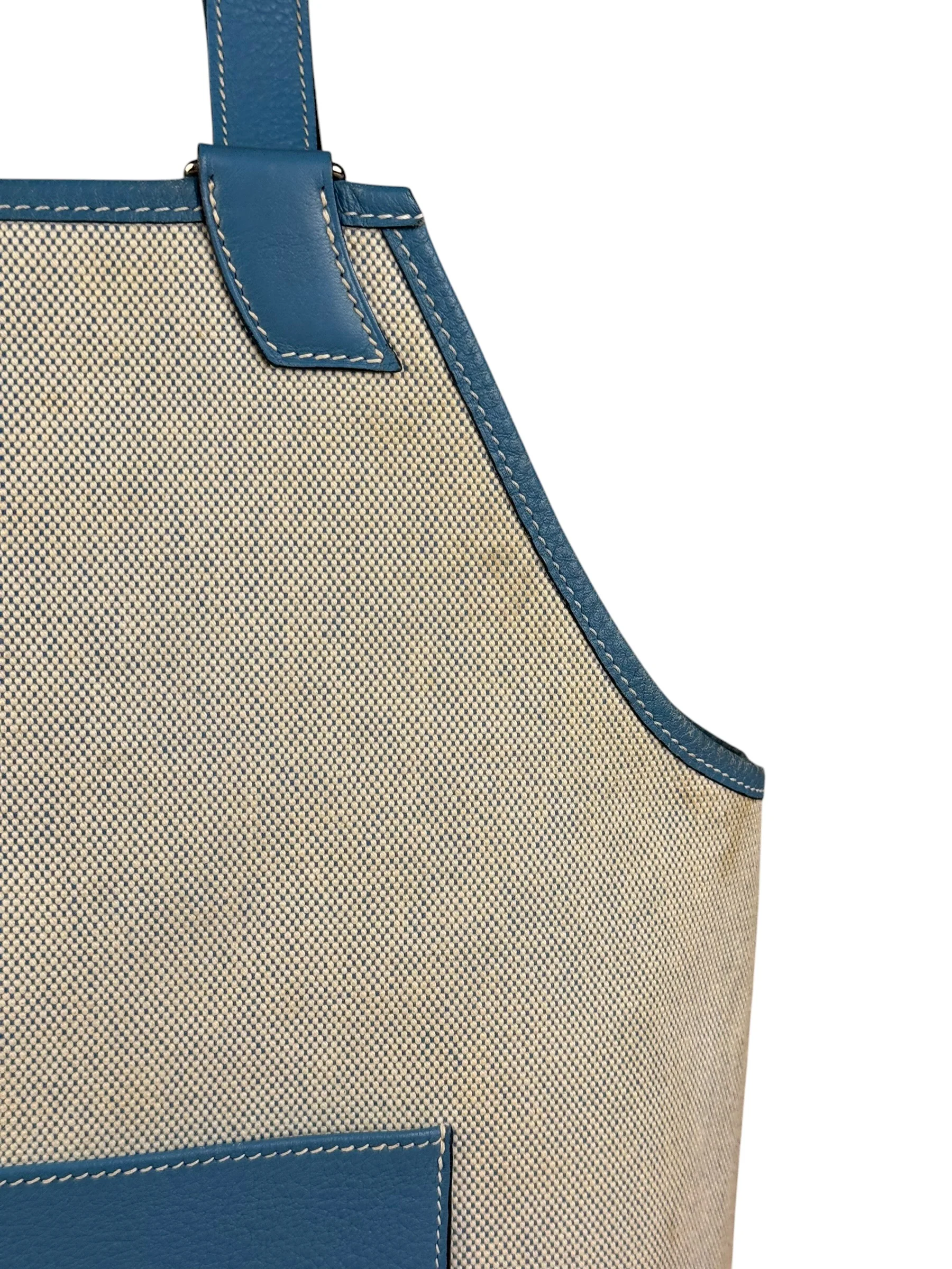 Hermès Blue Jardinier Tote - Image 2