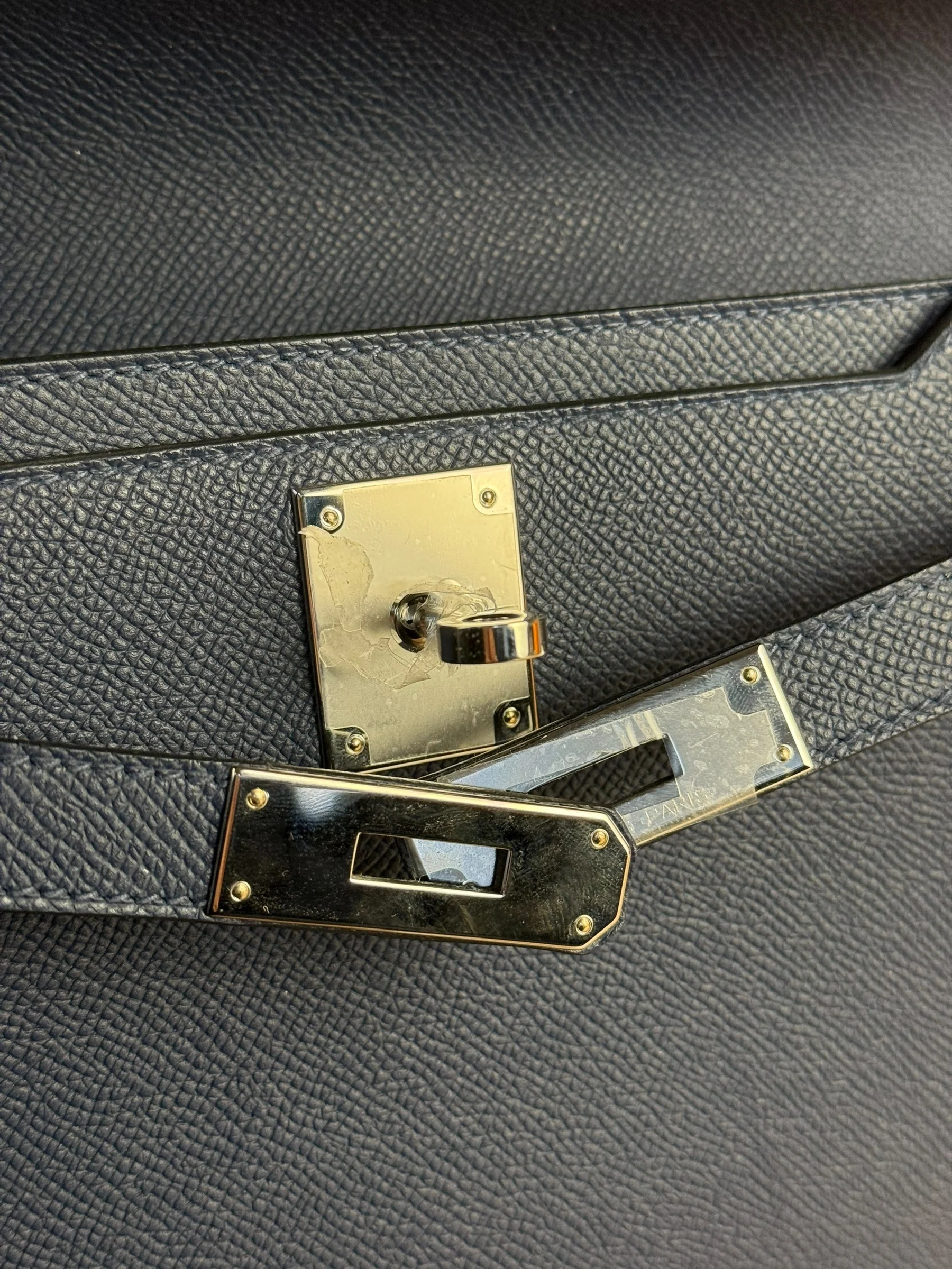 Hermes Depeche 25 Togo Leather Clutch 2021 - Image 21
